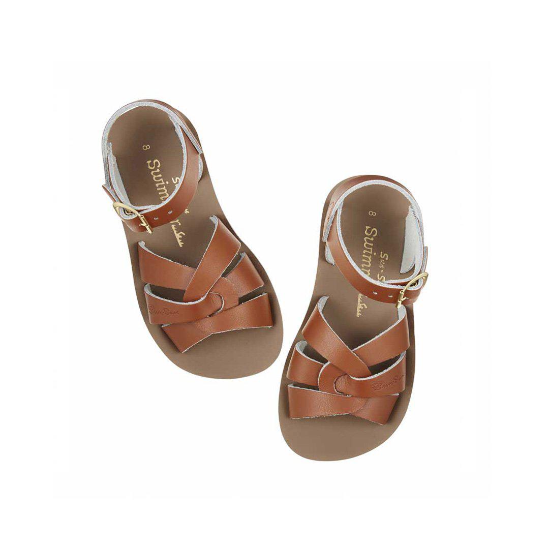  Salt-Water Sun-San Kid's Sandals - Swimmer - Tan、mySite、merchandisen