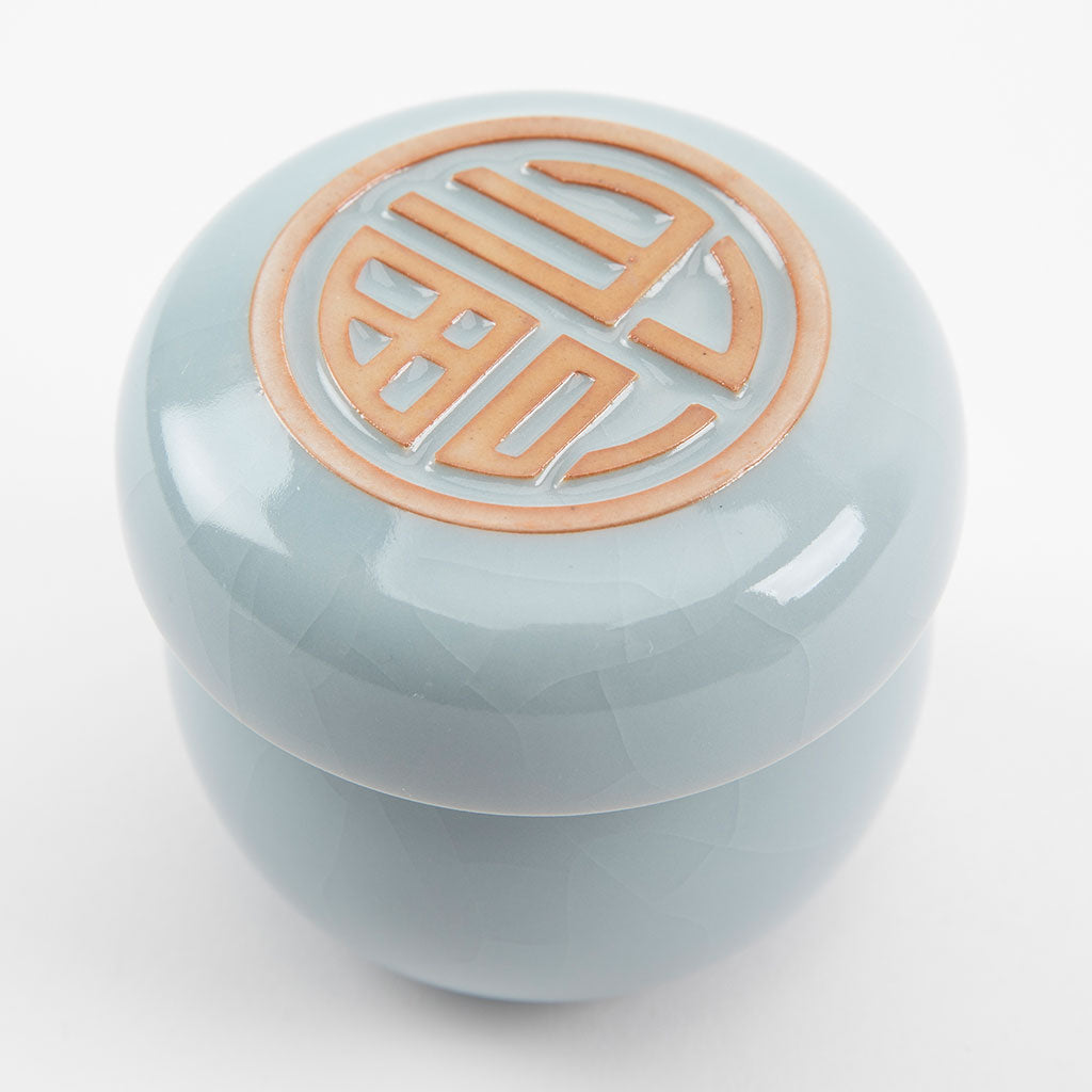 Light Blue Ceramic Tea Infuser Mug、mySite、topwebapps