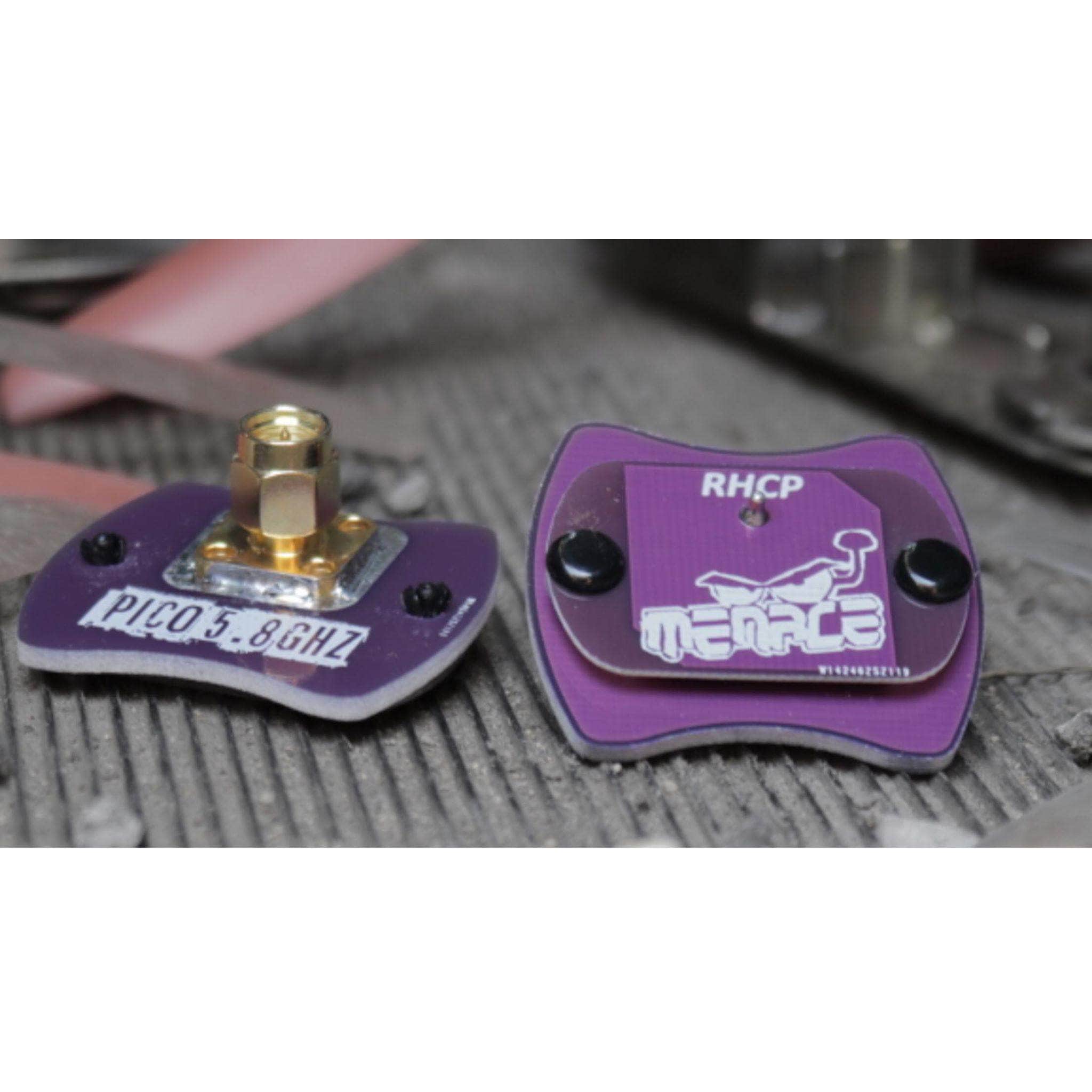 MenaceRC Pico Patch 5.8GHz SMA Receiver Antenna - RHCP、mySite、merchandisen