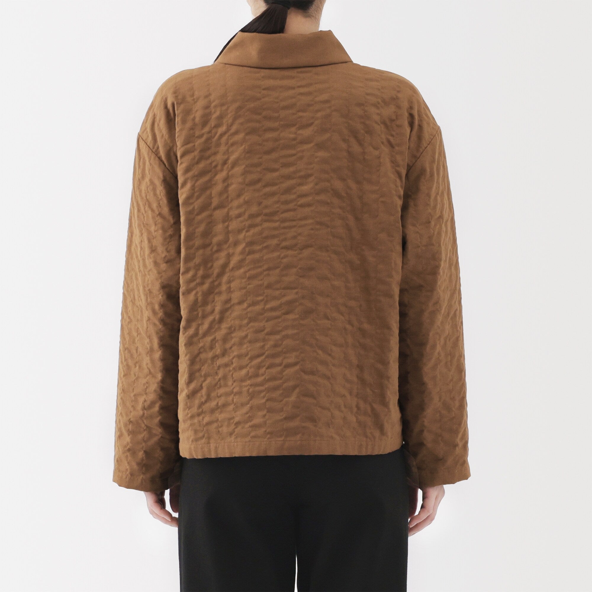  Women's Kapok Blend Double Gauze Quilted Jacket、mySite、sugarbowlscore