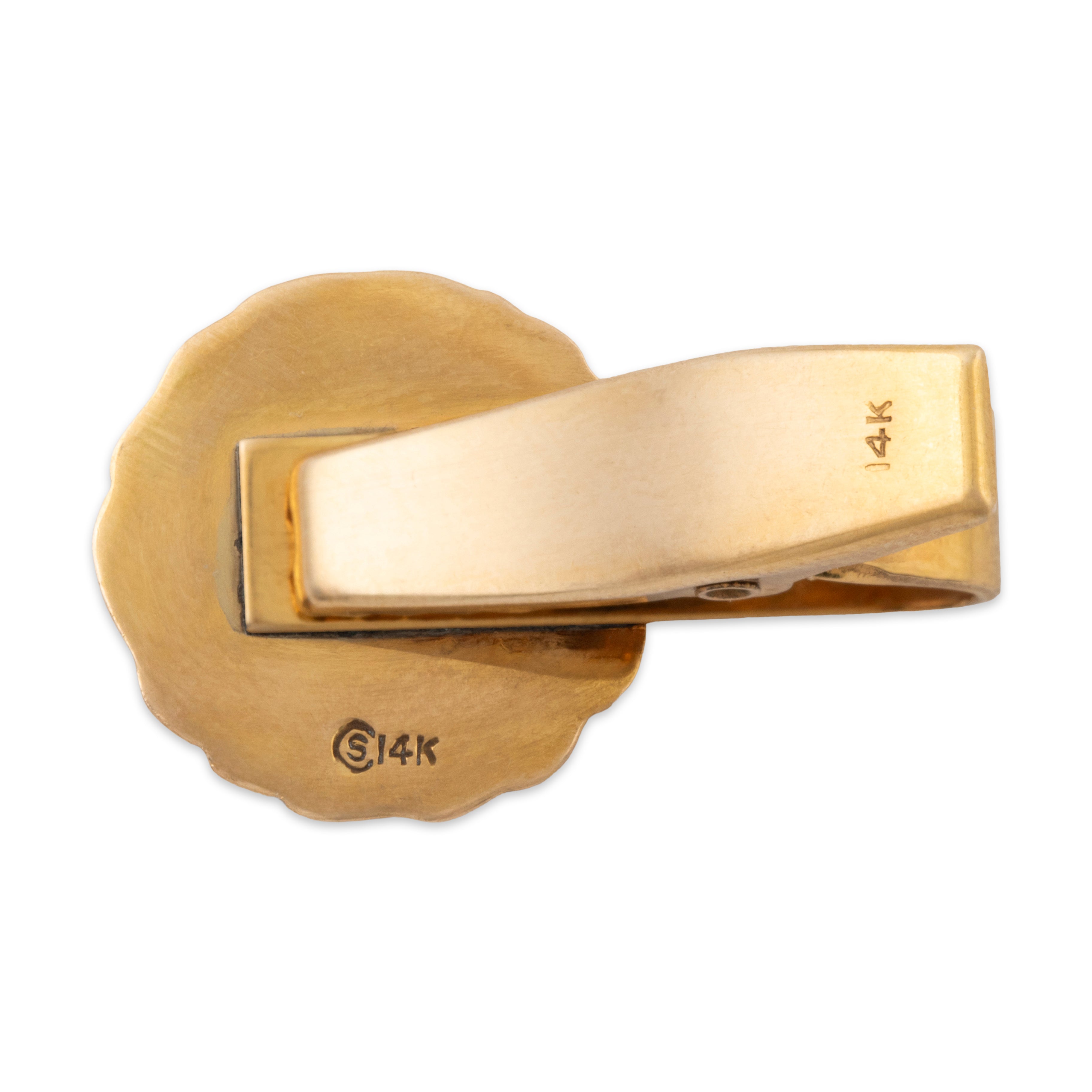 Vintage 14k Yellow Gold Harvard University Tie Bar Pin、mySite、hinf8tx79