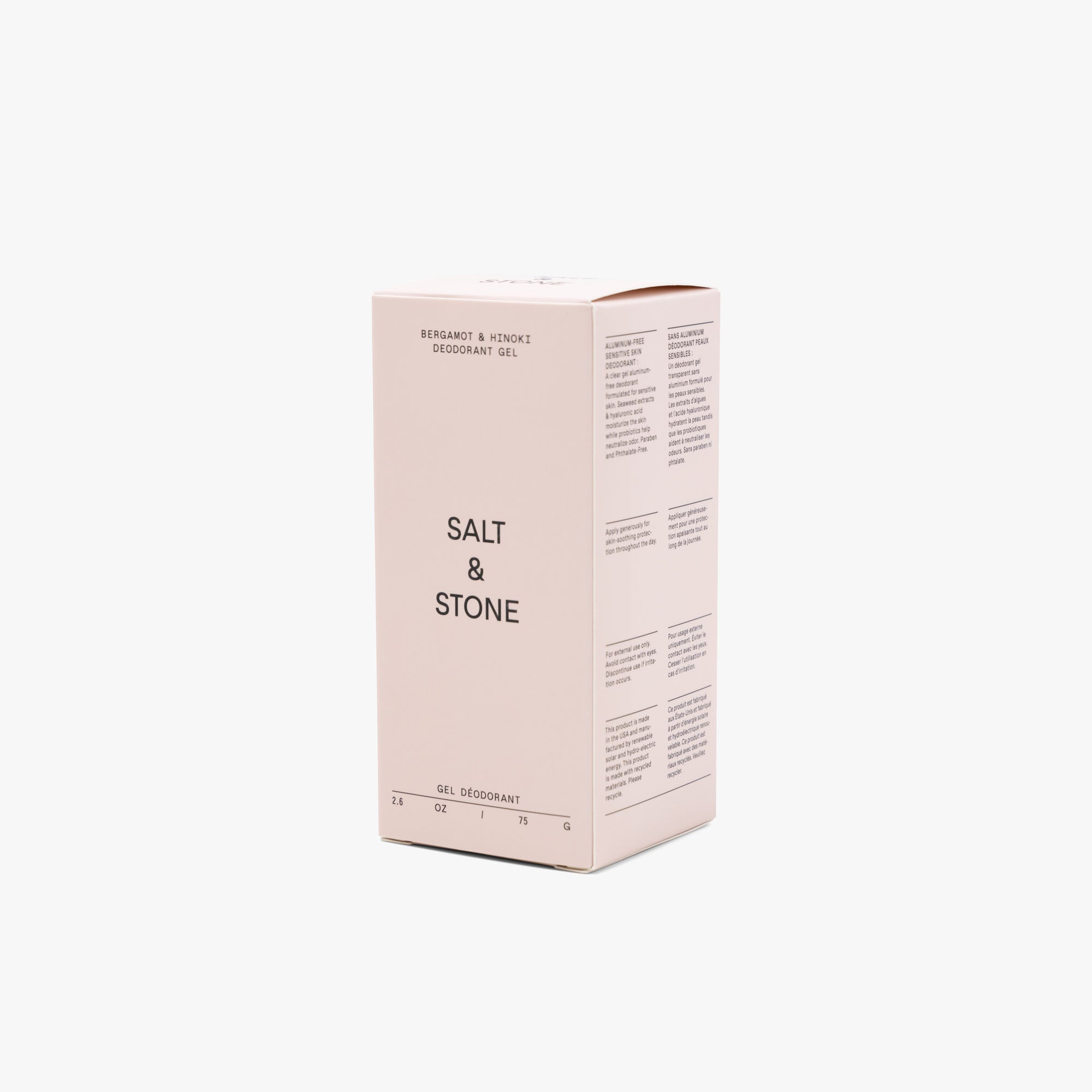  SALT & STONE Natural Gel Deodorant Bergamot & Hinoki、mySite、merchandisen