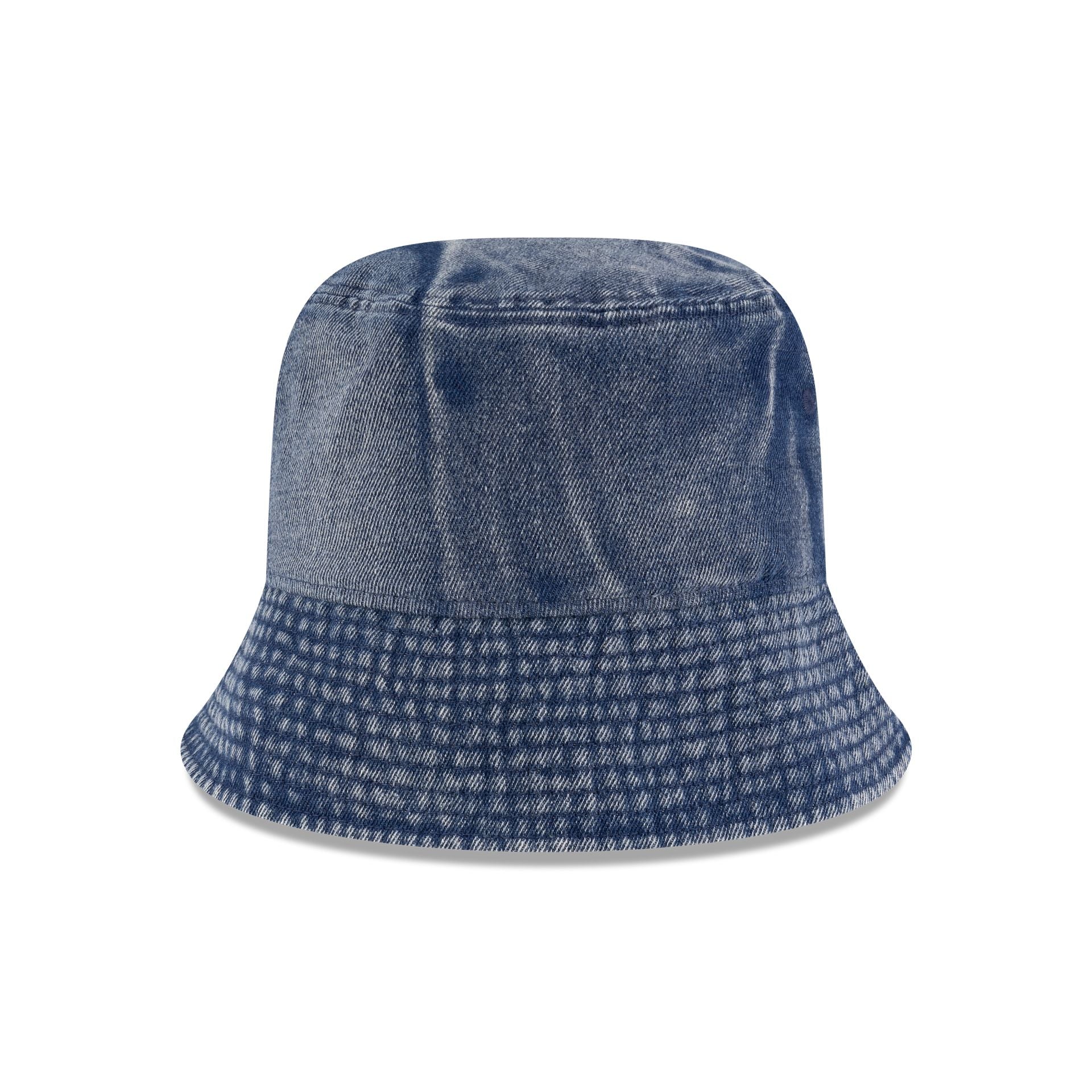 New Era Cap Blue Denim Bucket Hat、mySite、vikingsvslions