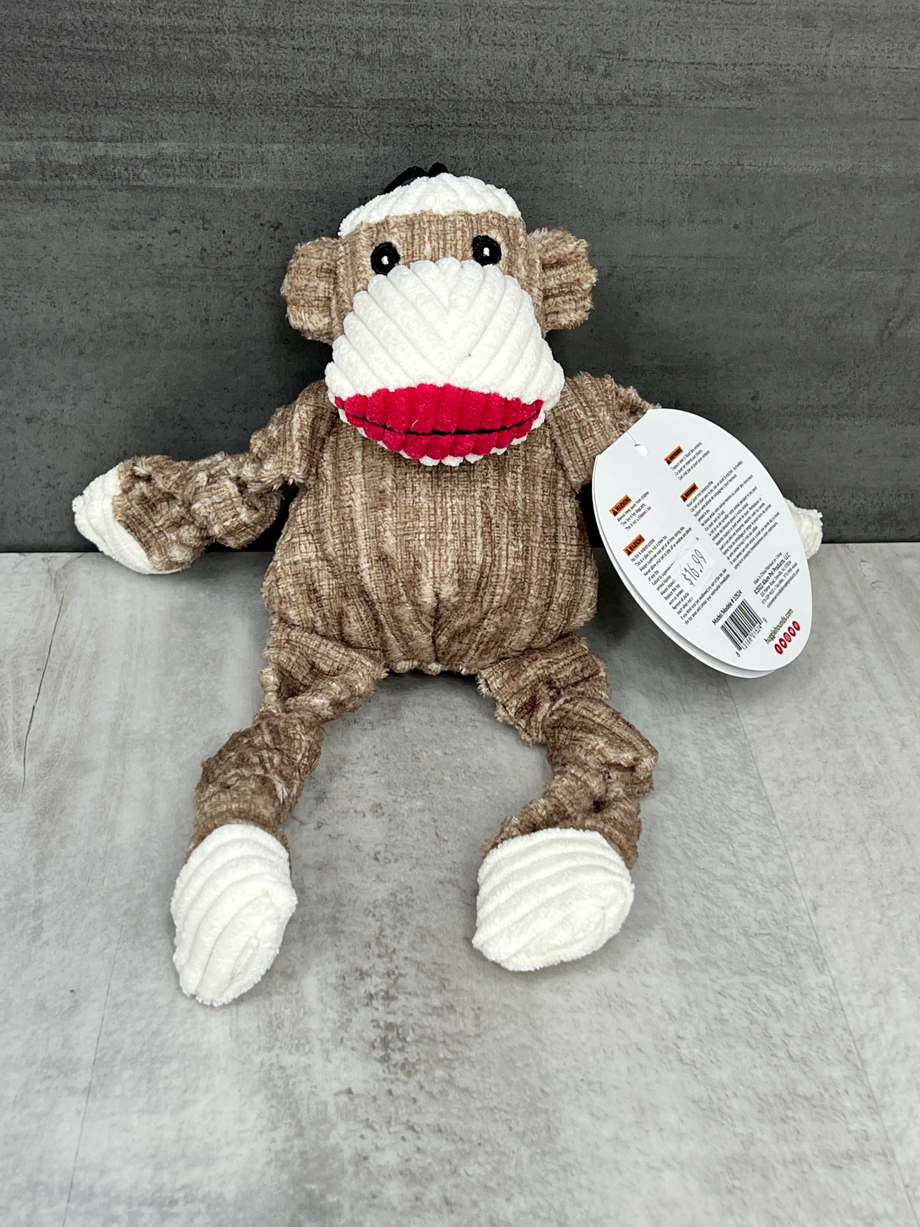 Sock Monkey Knottie Dog Toy、mySite、garagedoors4me