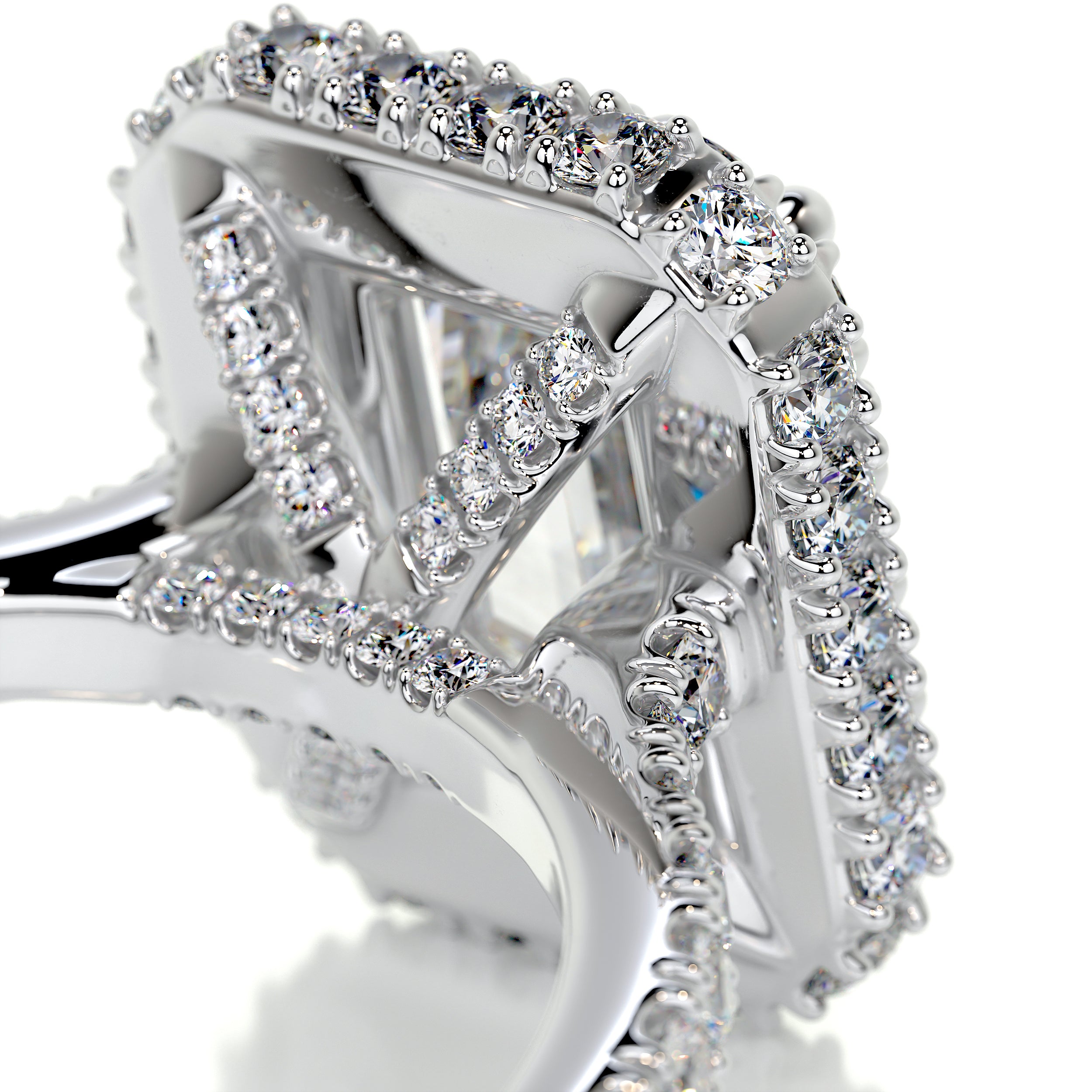 Lana Moissanite & Diamond Ring -14K White Gold、mySite、hinf8tx79