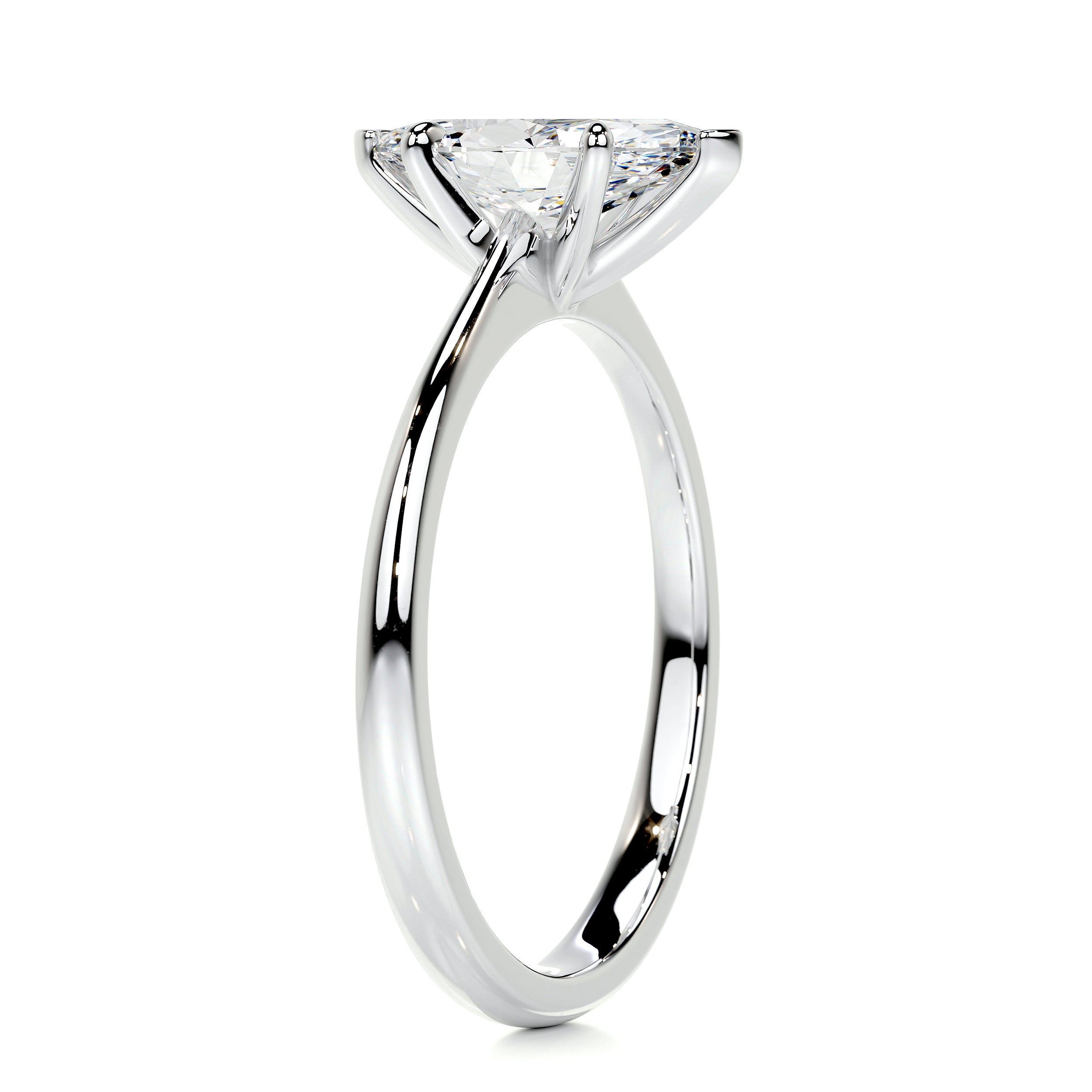 Samantha Moissanite Ring -18K White Gold、mySite、hinf8tx79