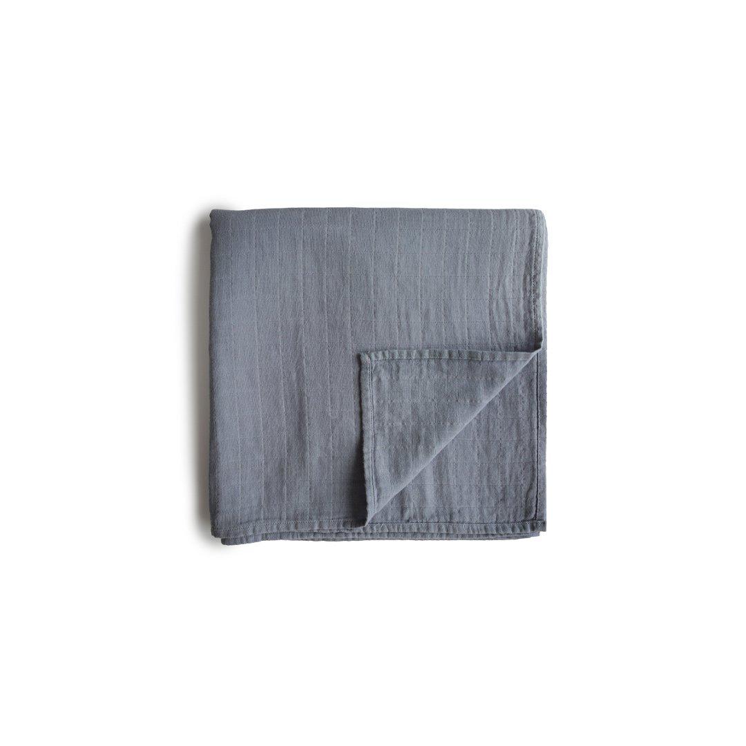  Mushie Organic Muslin Swaddle - Tradewinds、mySite、merchandisen