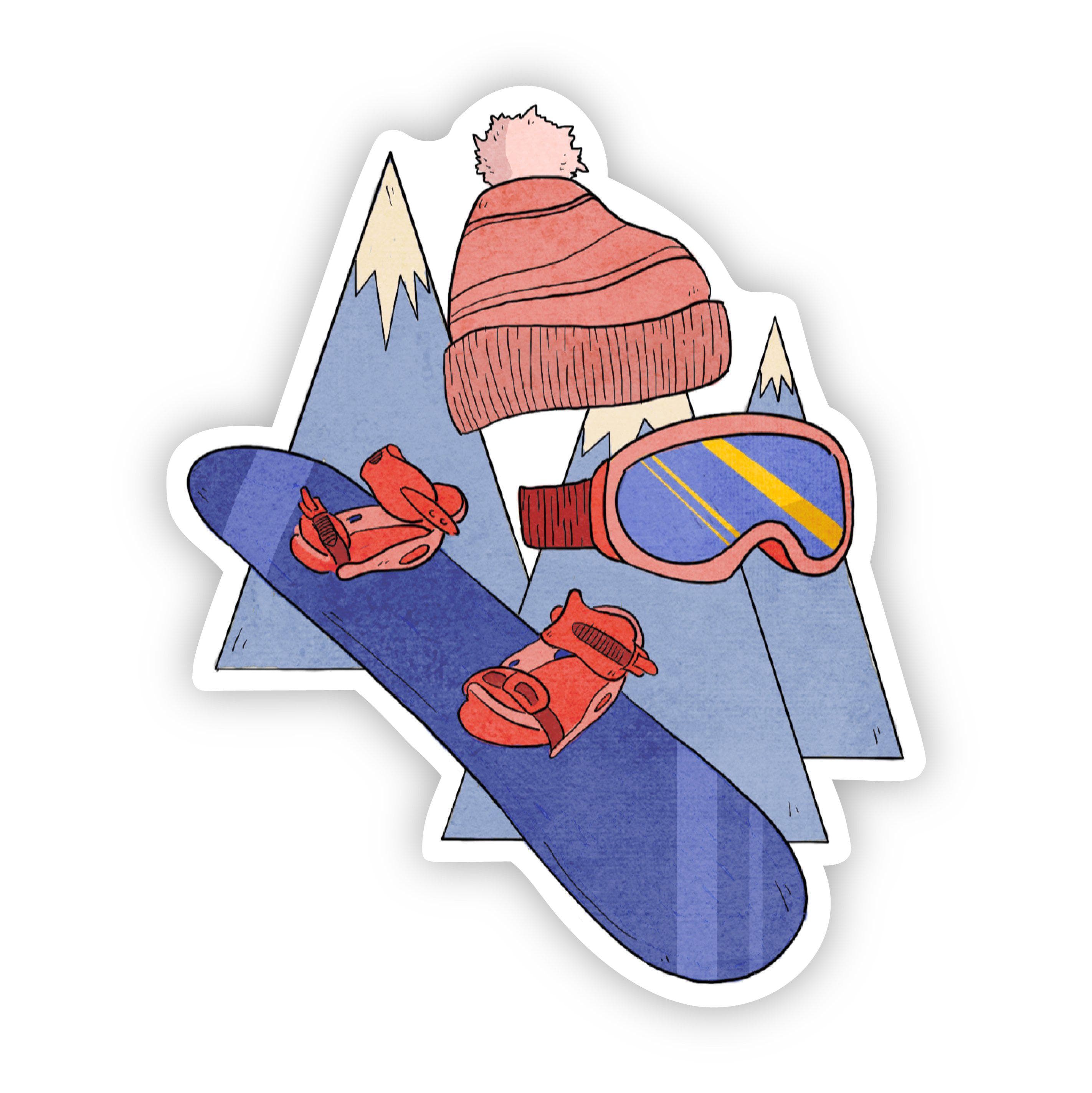  Snowboarding Sticker、mySite、elrpsem3k