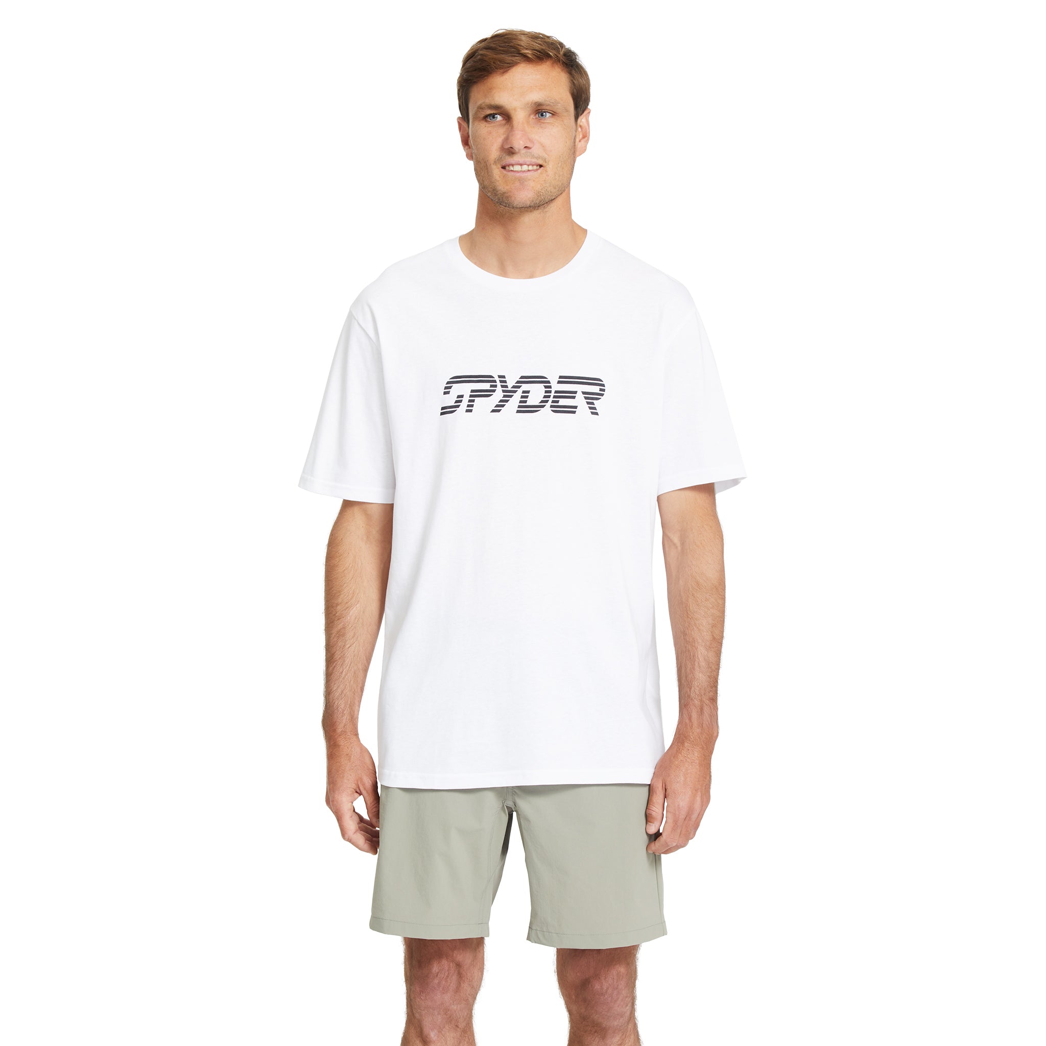 Men Wordmark Short Sleeve Tee - White、mySite、i-lightchina