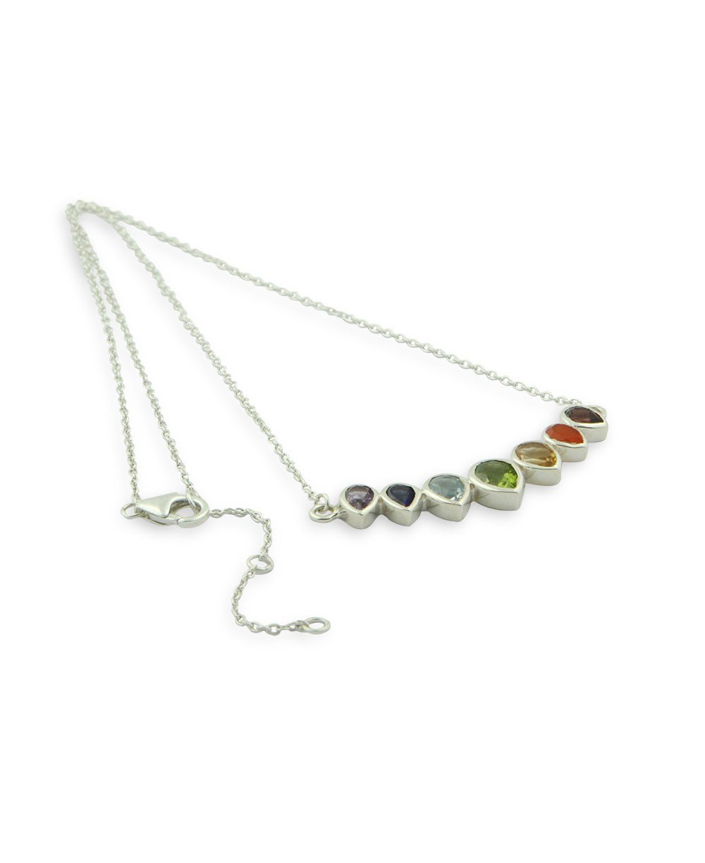 Chakra Jewelry Majestic Gemstone Chakra Necklace、mySite、topwebapps