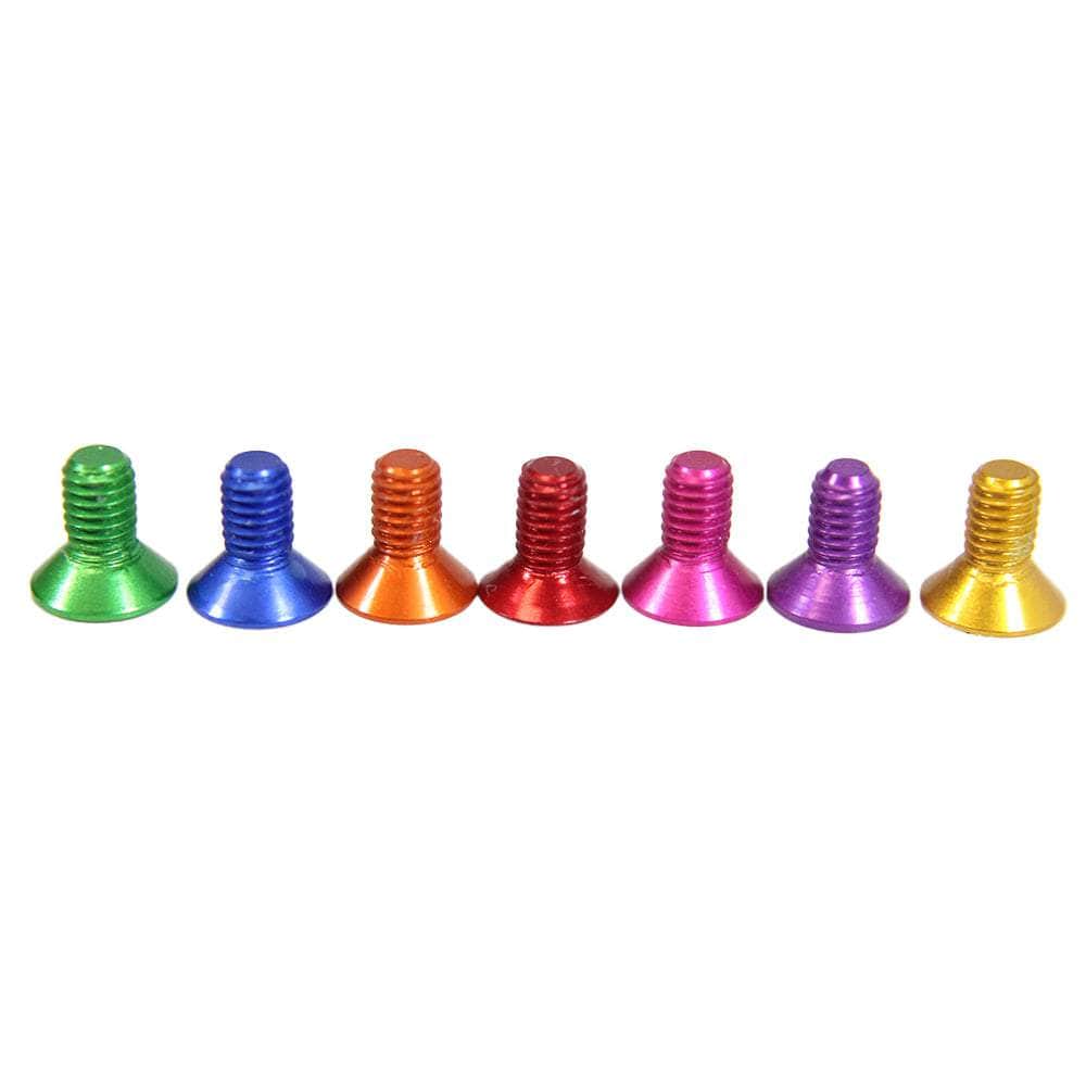  M3 7075 Aluminum Counter Sunk Hex Screw (20PCS) - Choose Your Color & Size、mySite、merchandisen