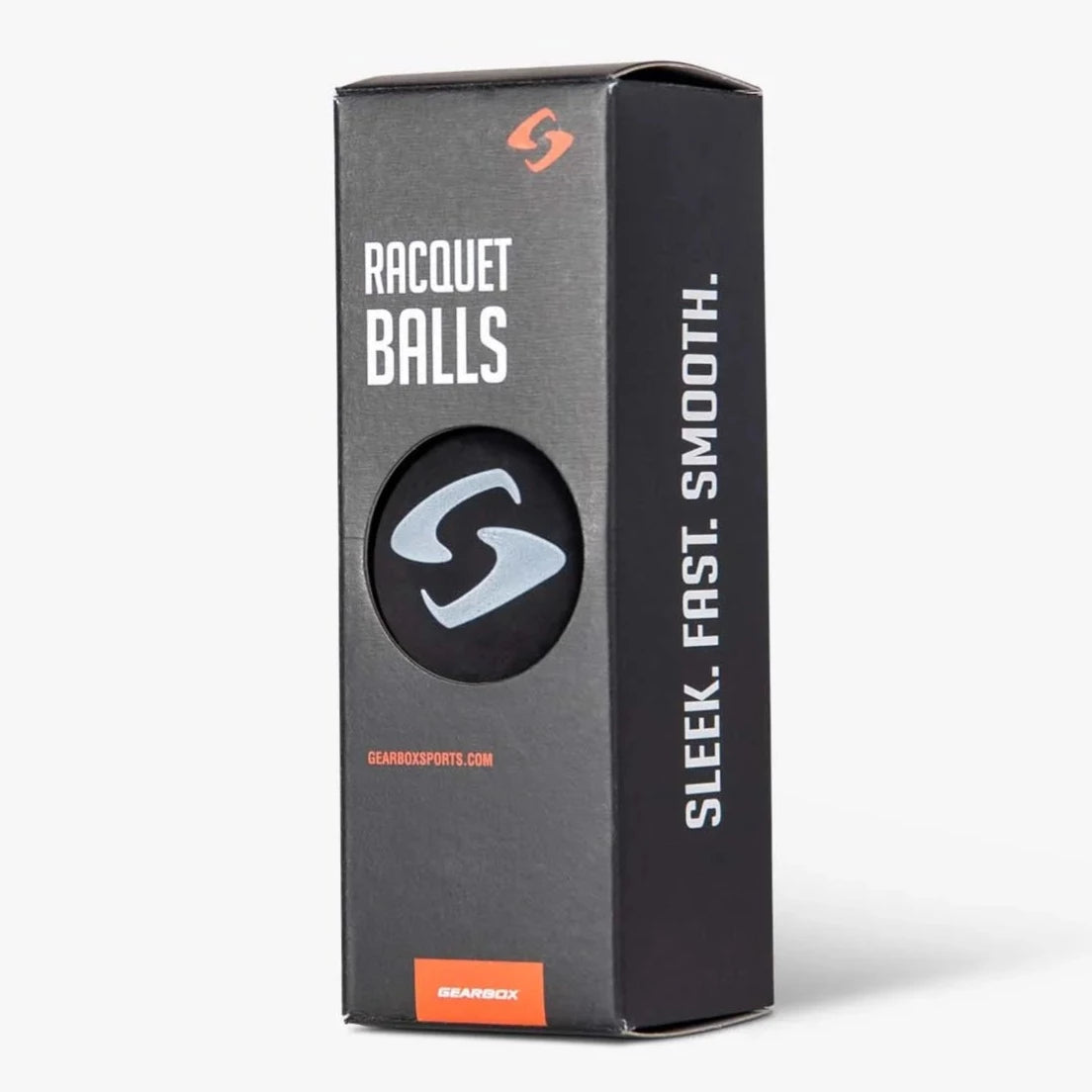Gearbox Racquetballs 3-Ball Pack (Black)