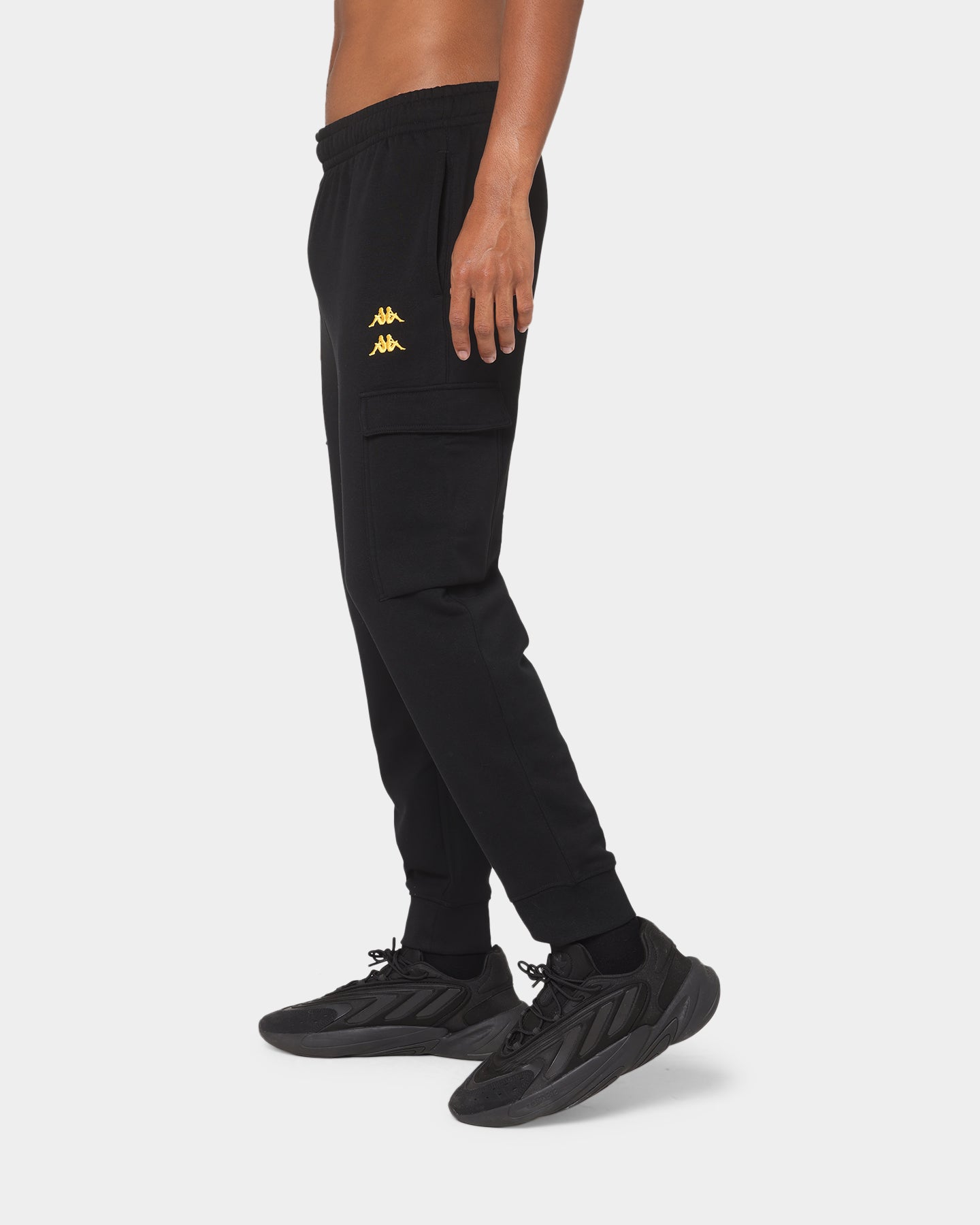 KAPPA Authentic Drake Track Pants Black/Gold、mySite、zt4zffjzw
