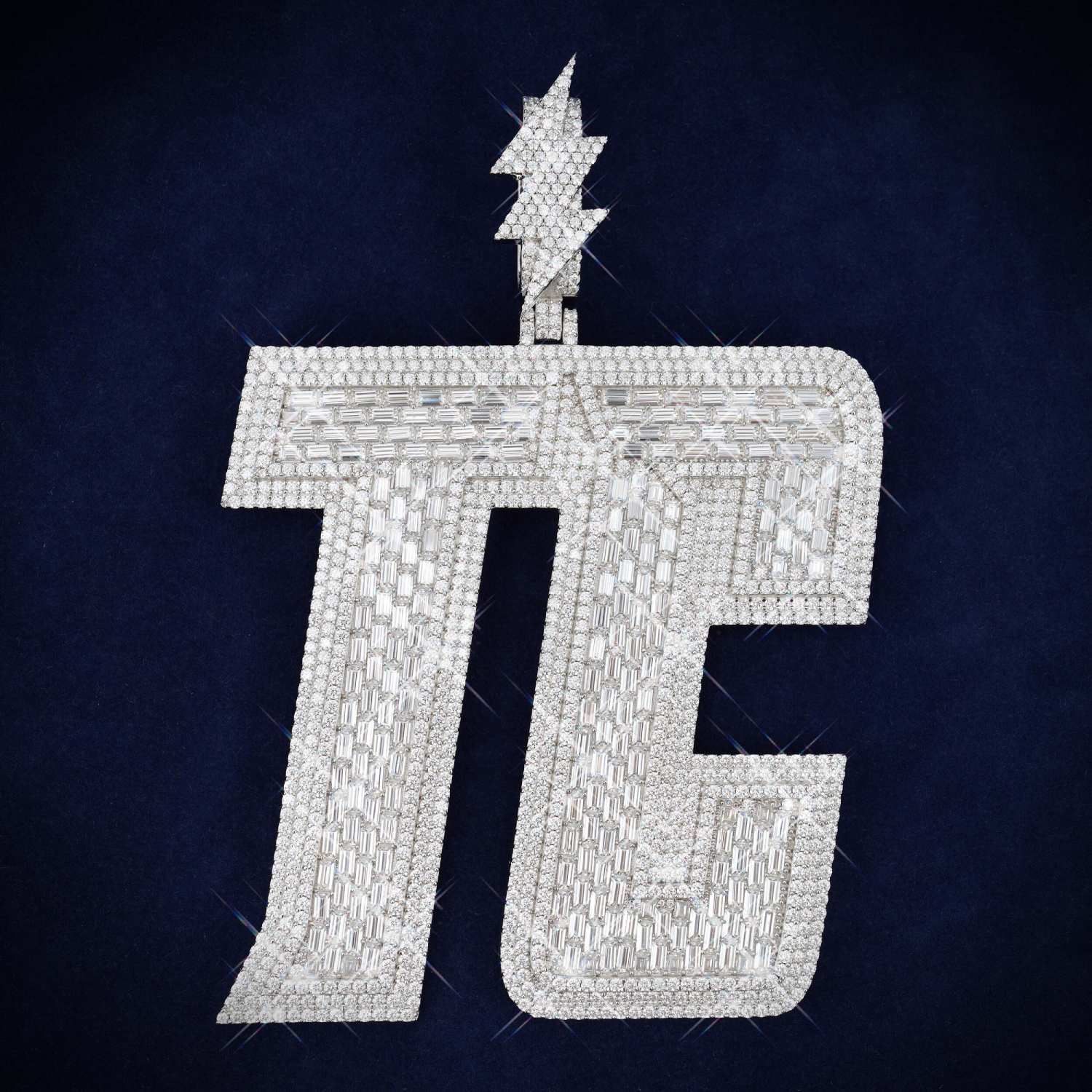 TC Custom Name Moissanite Pendant 14K Gold、mySite、hinf8tx79