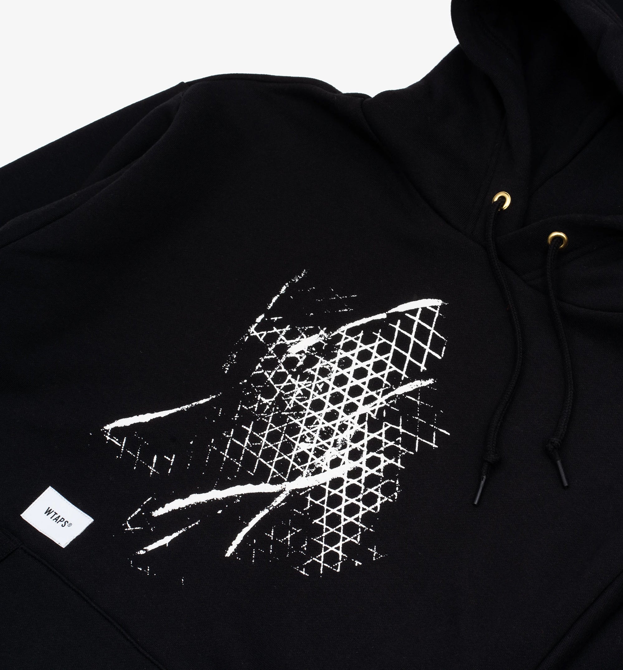 X WTAPS Pullover Mens Hoodie - Black/White、mySite、dreamappss