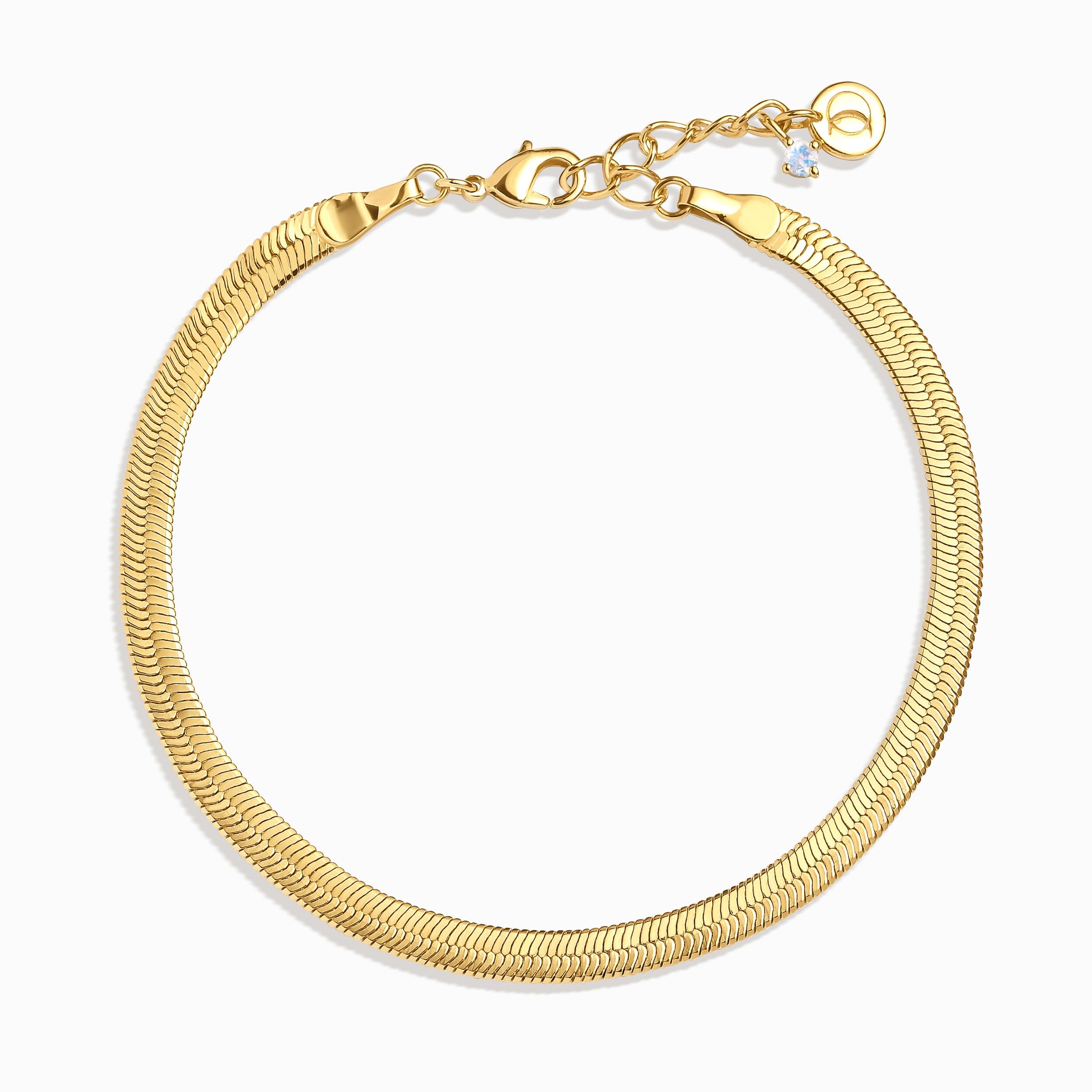 Plain Metal Wristlet - Herringbone Bracelet、mySite、hinf8tx79