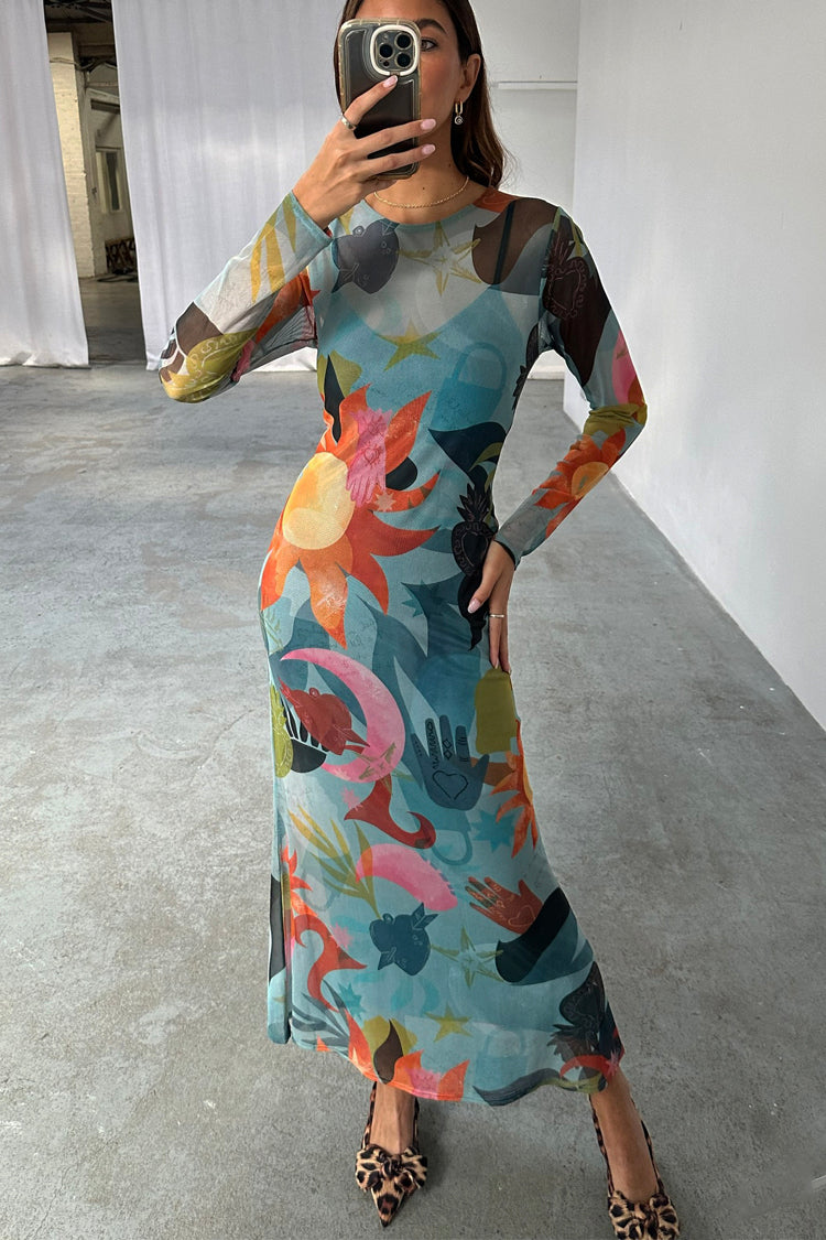 Balearic Mesh Dress、mySite、solidvoid