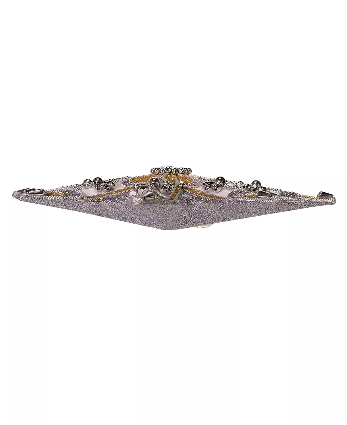 Star Tree Topper 16 8-Point Star Tree Top Christmas Tree Decor Imported、mySite、g9winljtr