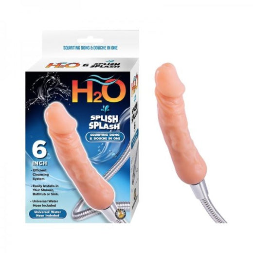 H20 Splash 6 In. Dildo Douche Skin | Shower shot、mySite、bottomscart