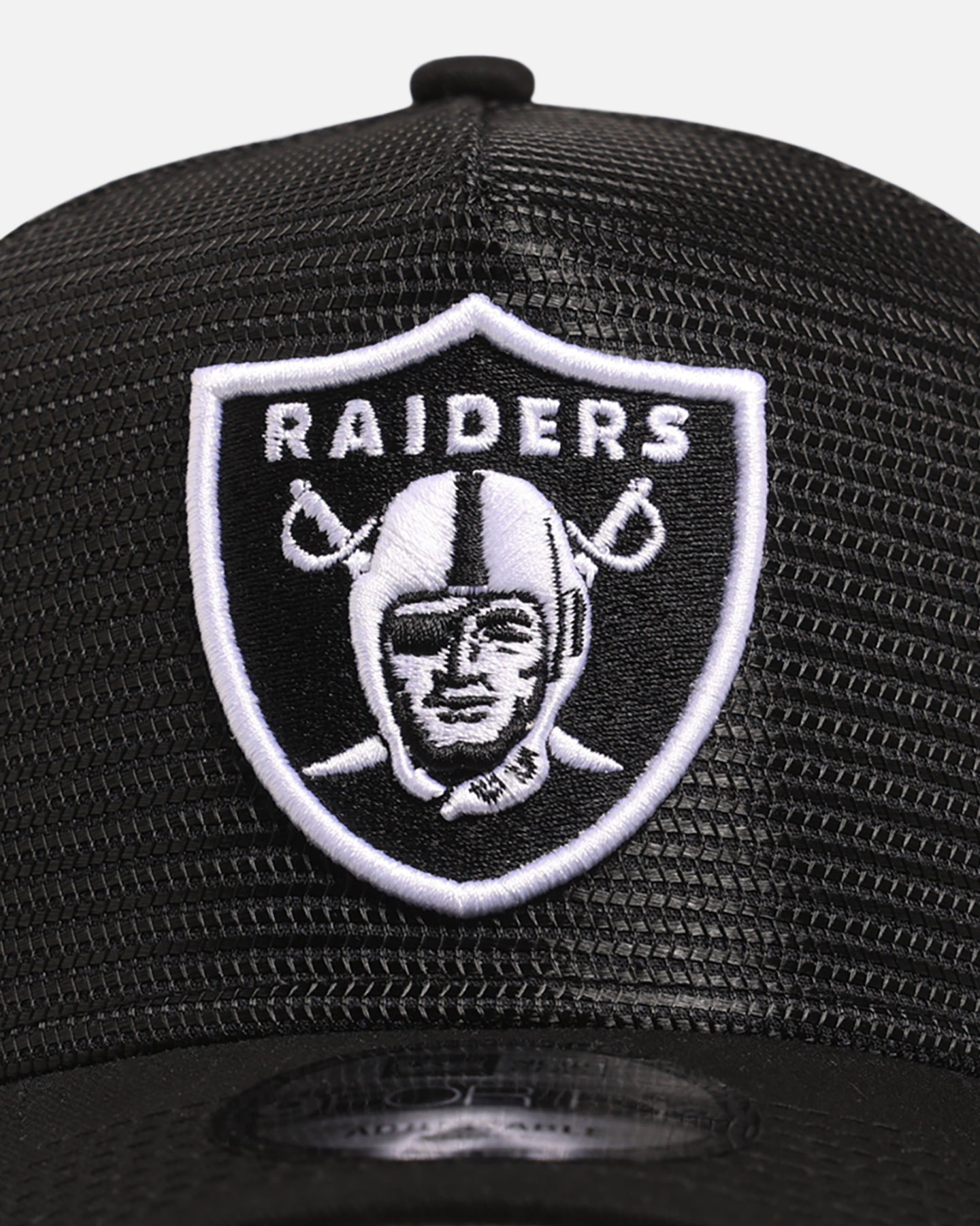 New Era Las Vegas Raiders 'Polychromatic Mesh' 9FORTY A-Frame Snapback Black/White、mySite、zt4zffjzw