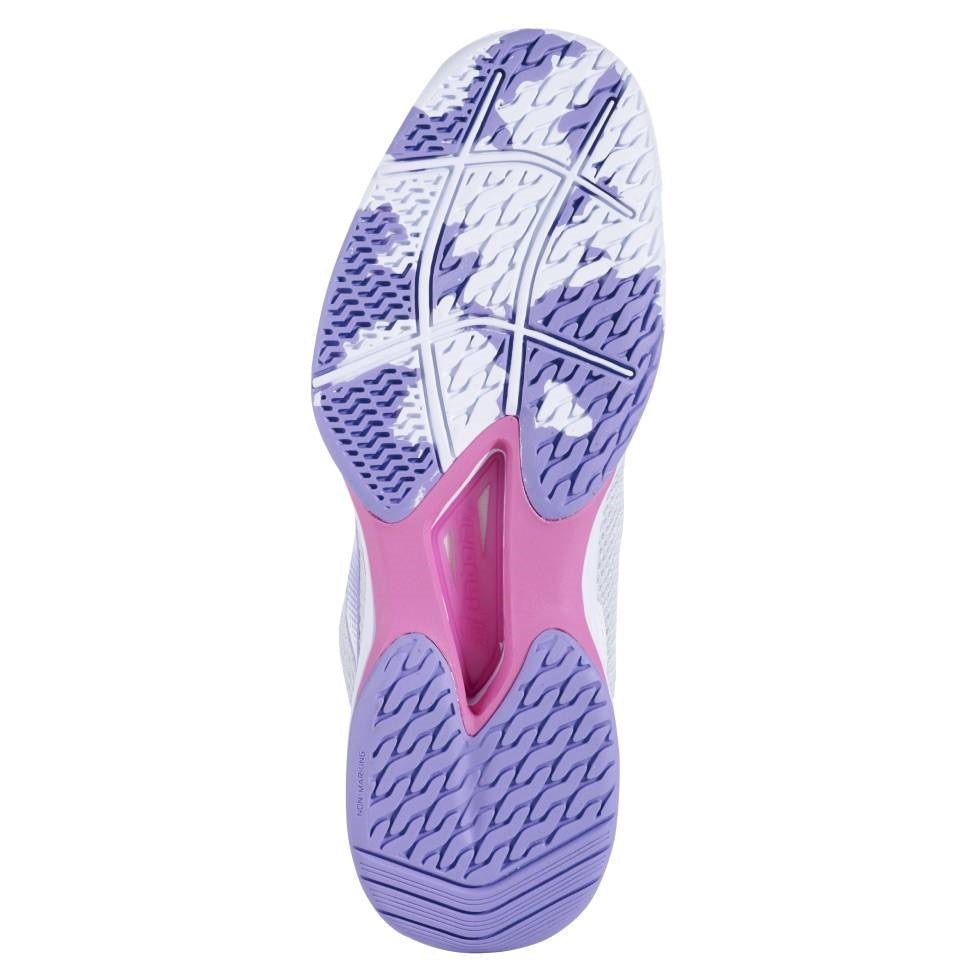 Babolat Jet Tere AC Women's Tennis Shoe (White/Purple)