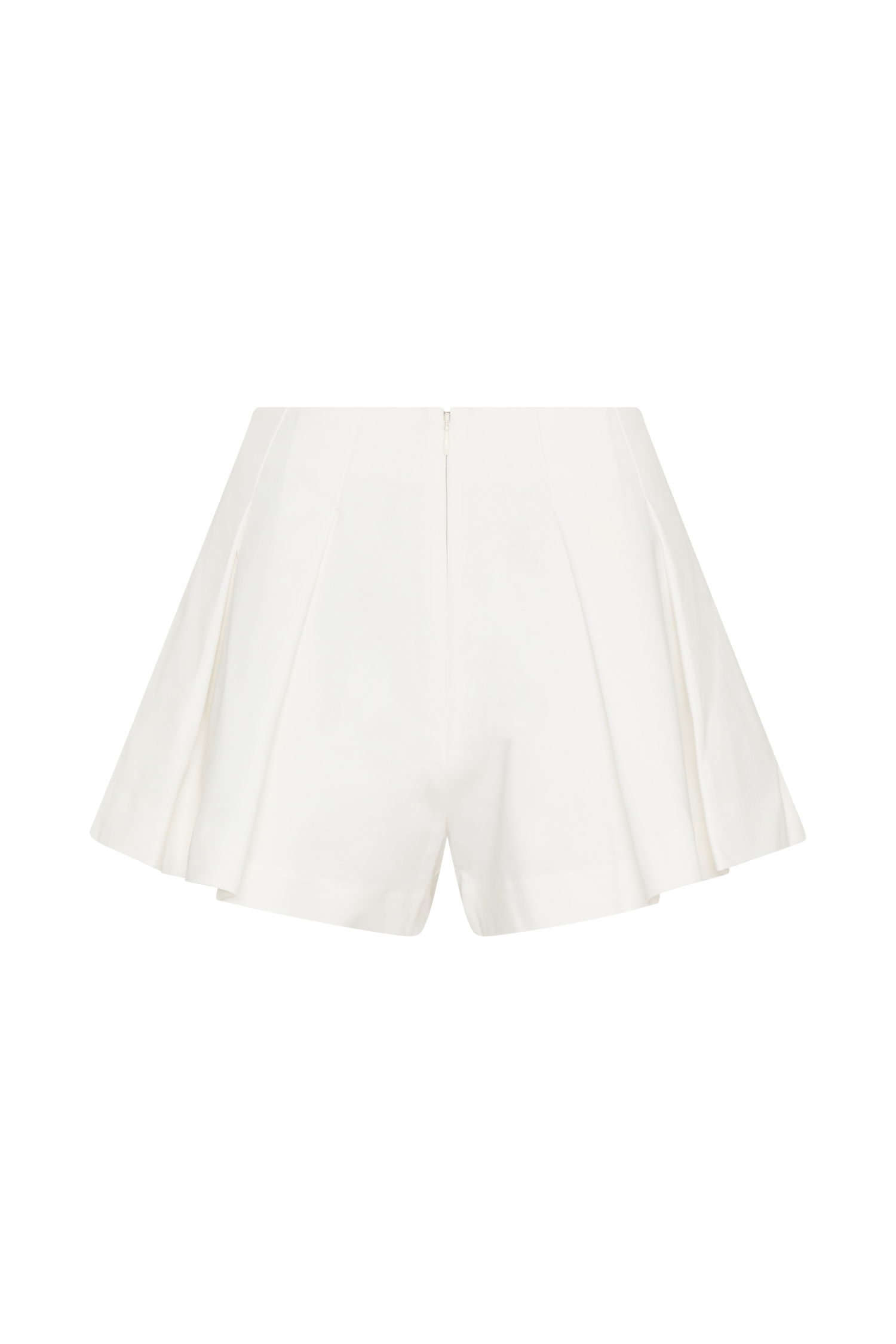 Issy Cotton Shorts - White、mySite、solidvoid