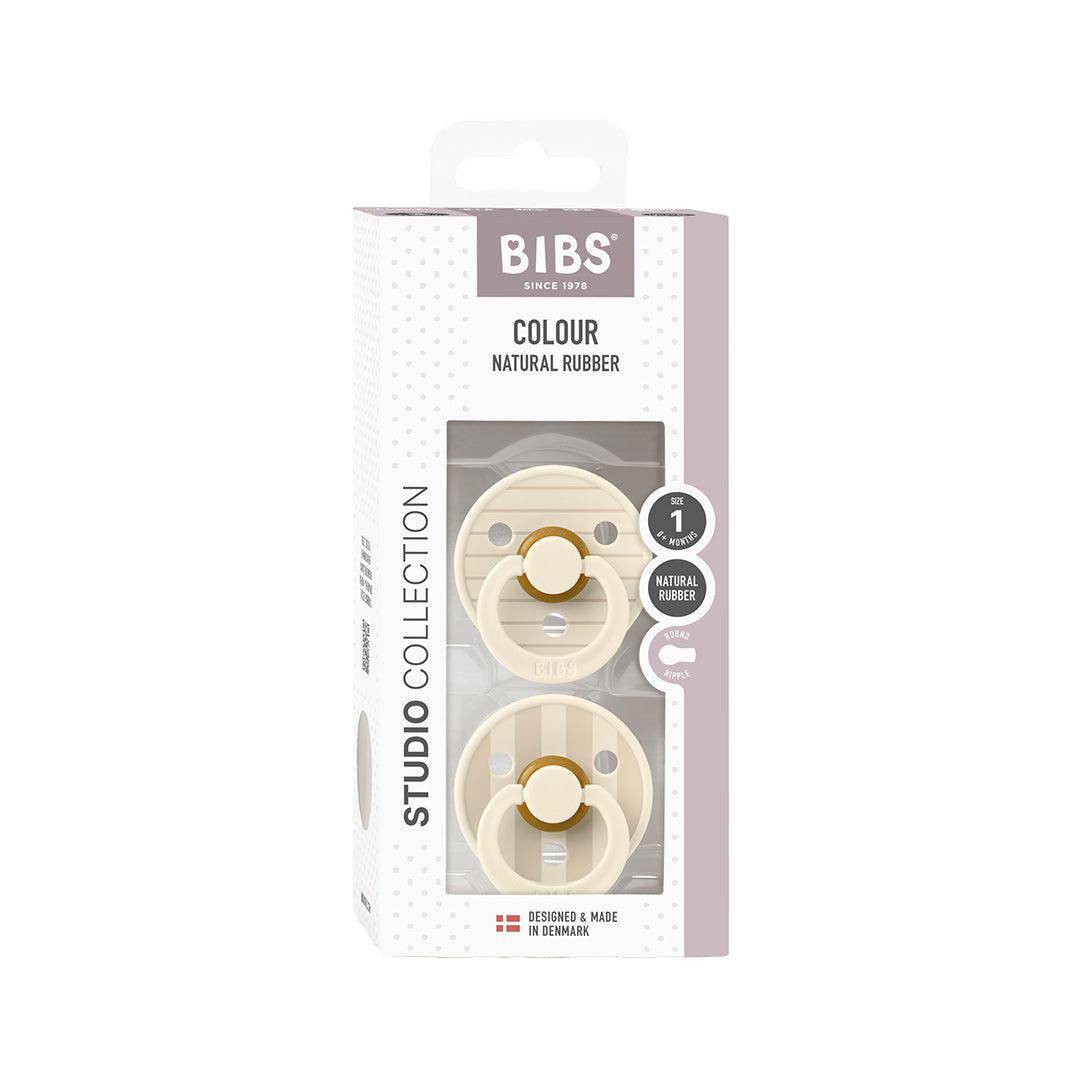  BIBS Studio Latex Pacifier - 2 Pack - Ivory Vanilla Mix - Pin、mySite、merchandisen