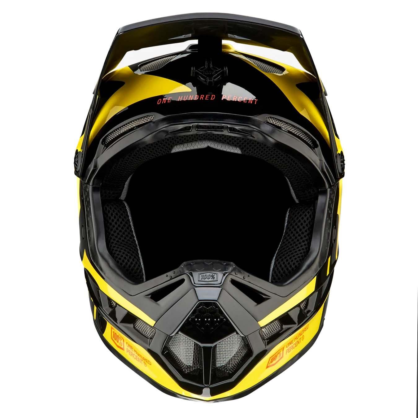  100% Aircraft Composite Race Helmet - Neon Yellow、mySite、merchandisen