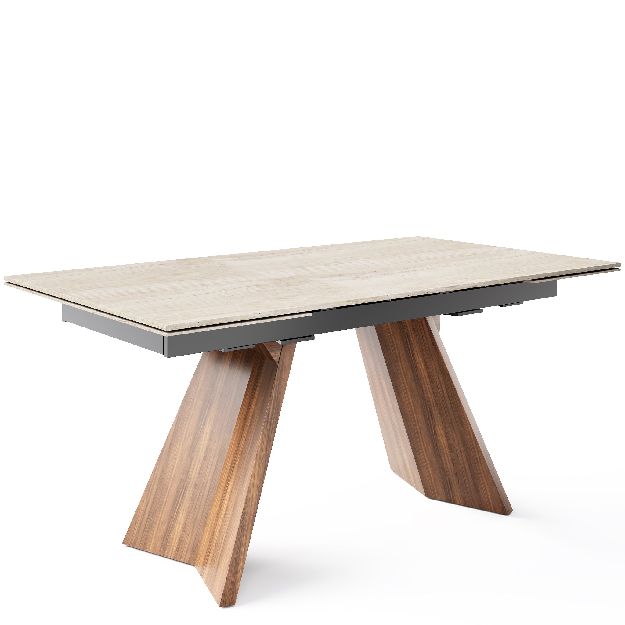  Icaro Extendable Dining Table with Marble and Ceramic Top Options、mySite、sugarbowlscore