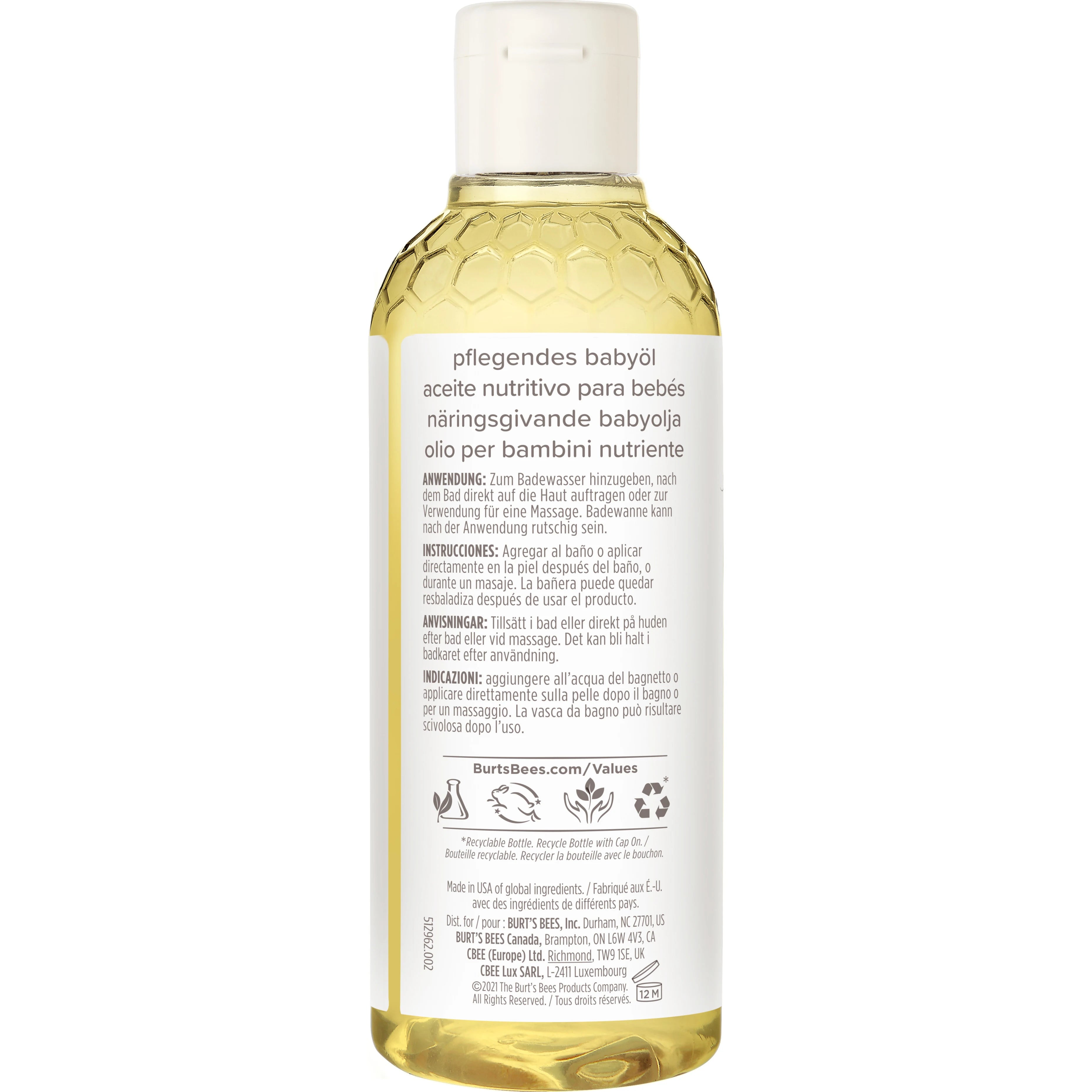  Burt's Bees Baby Bee Nourishing Baby Oil、mySite、layawaytickets