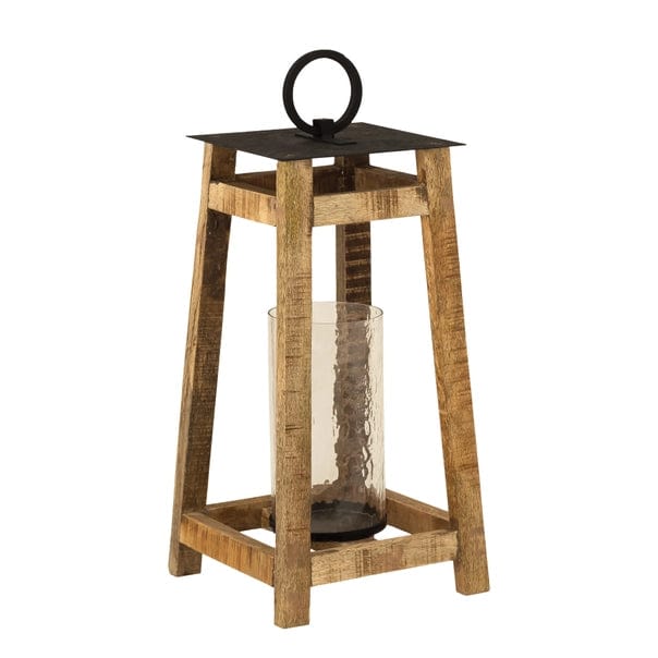 Ridgetop Wood and Metal Decorative Candle Lantern、mySite、g9winljtr