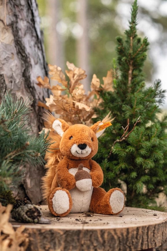 Steiff Plush Squirrel-Phil with Acorn、mySite、g9winljtr