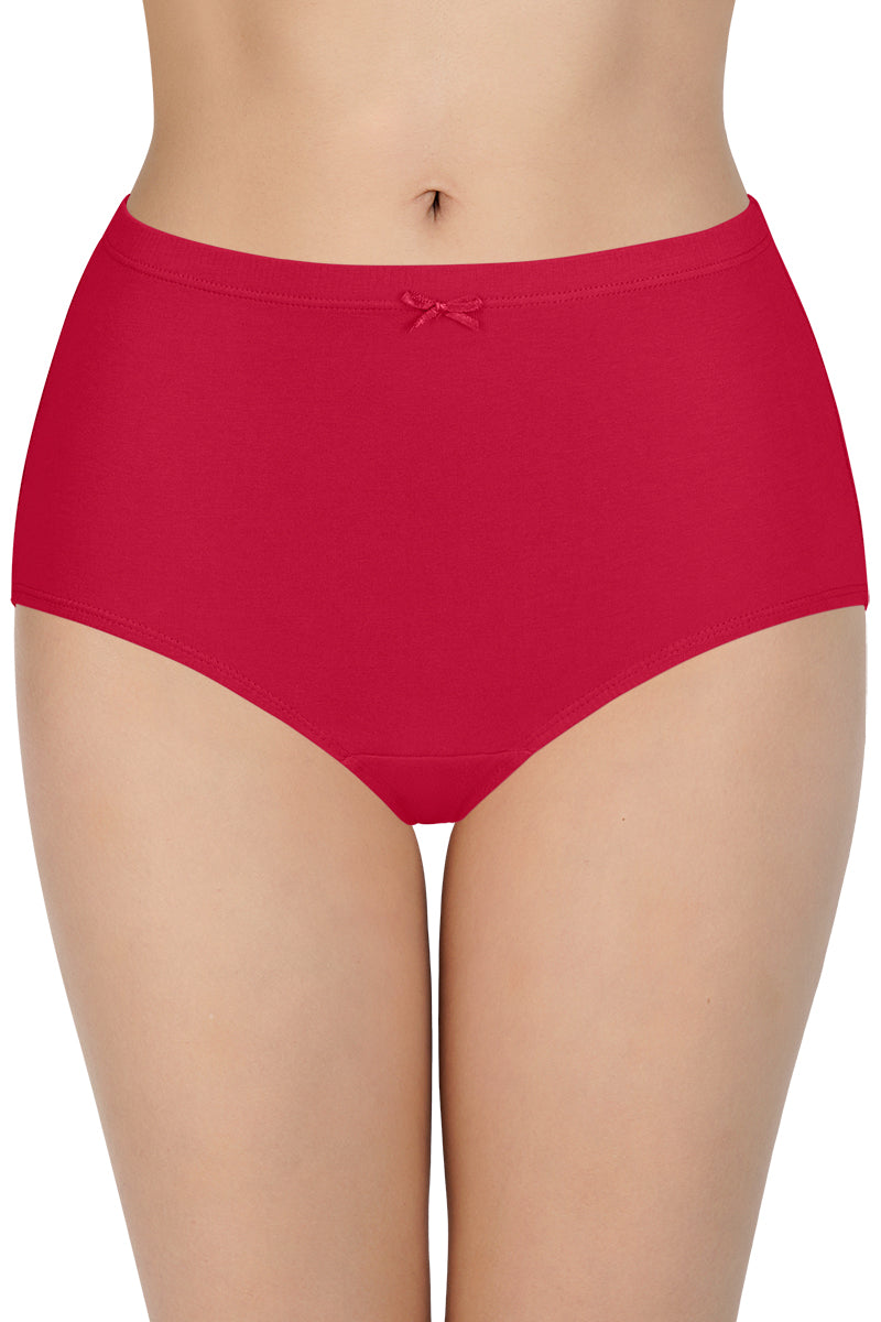 Insert Elastic Waistband Full Brief Solid Assorted Panty (Pack of 3 Colors & Prints May Vary)、mySite、justintrudeaud