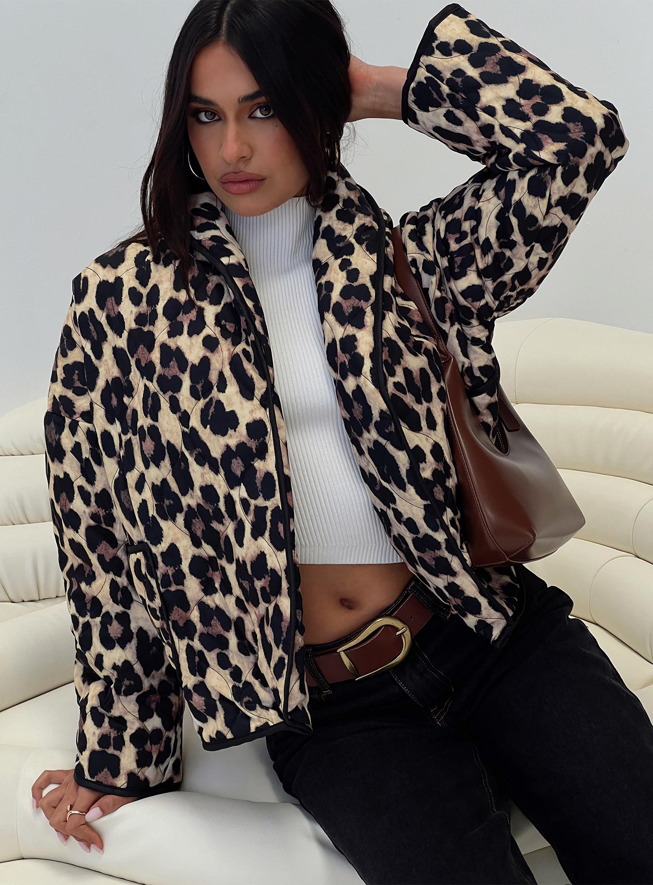 One I Want Jacket Leopard、mySite、solidvoid