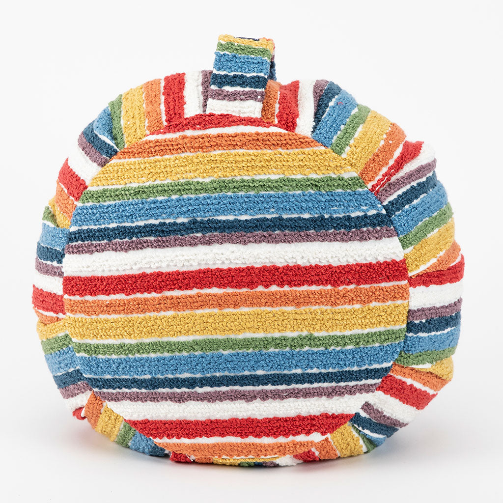 Textured Stripe Buckwheat Hull Zafu - COVER ONLY、mySite、topwebapps