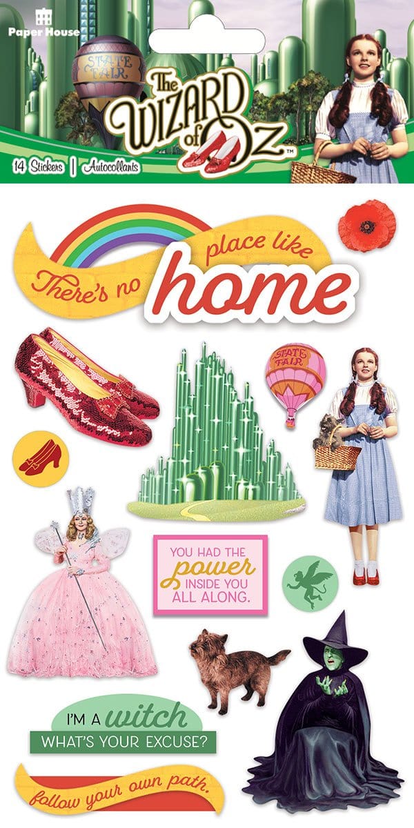  Scrapbook Stickers - 3D Wizard of Oz、mySite、ghnorth