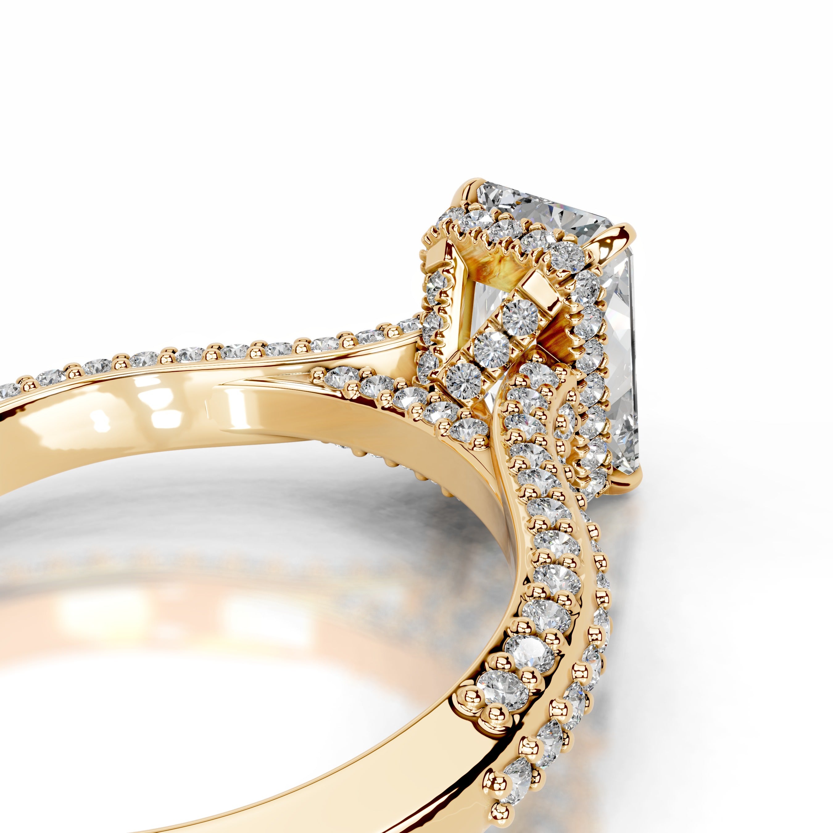 Joana Lab Grown Diamond Ring - 18K Yellow Gold、mySite、hinf8tx79