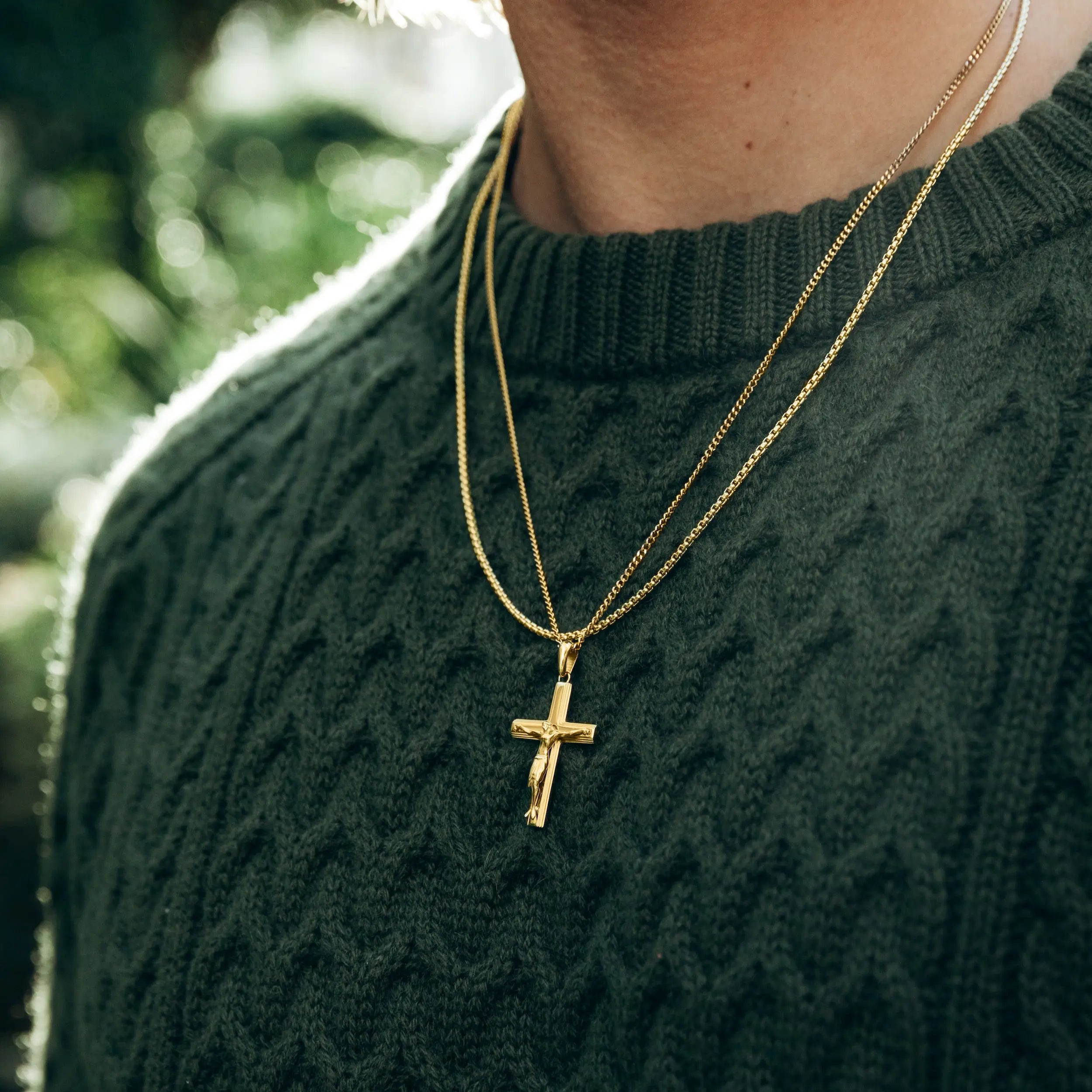 Crucifix Pendant - 14K Gold、mySite、botmansion