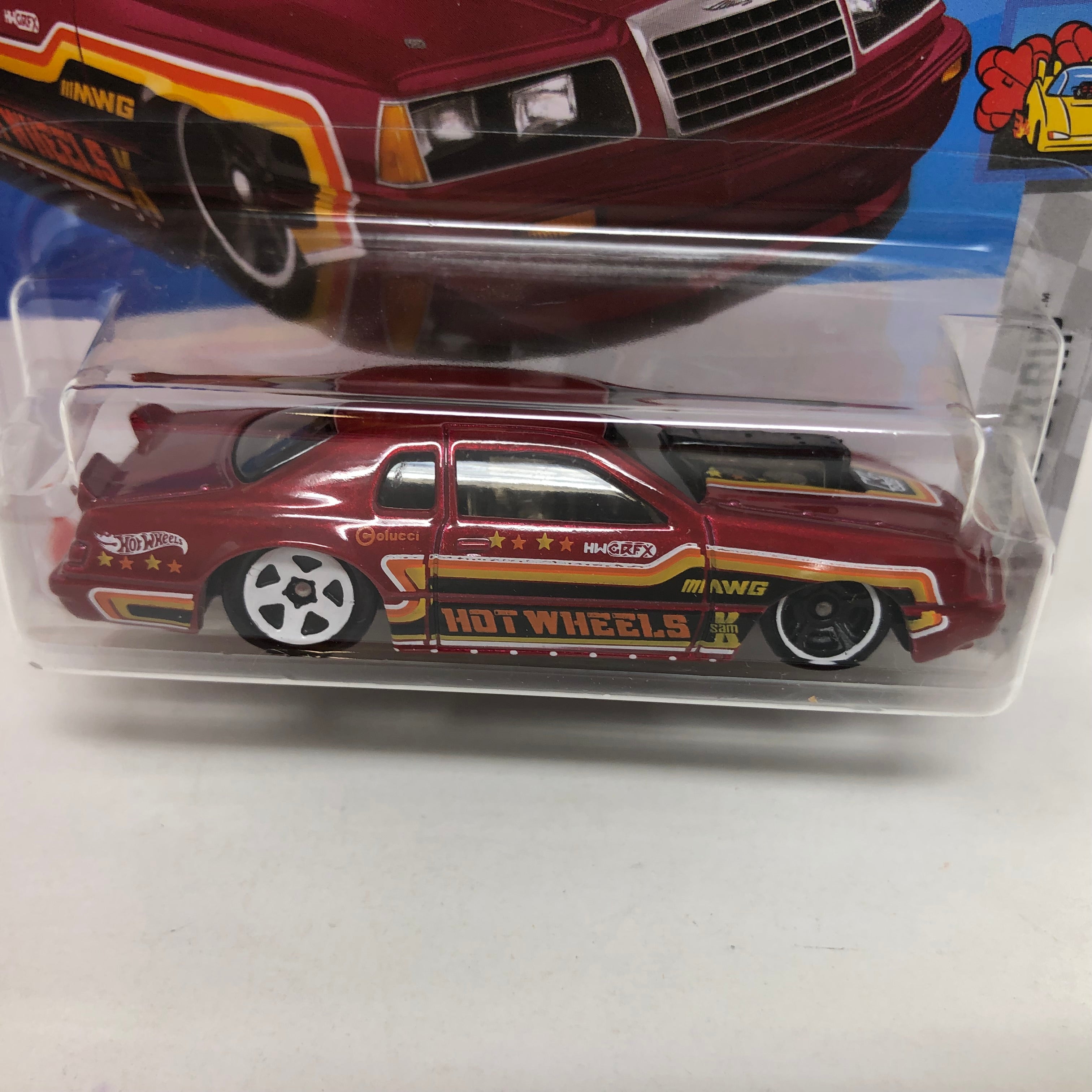 '86 Ford Thunderbird Pro Stock #107 * Burgundy * 2023 Hot Wheels Case P、mySite、hgirdovlk