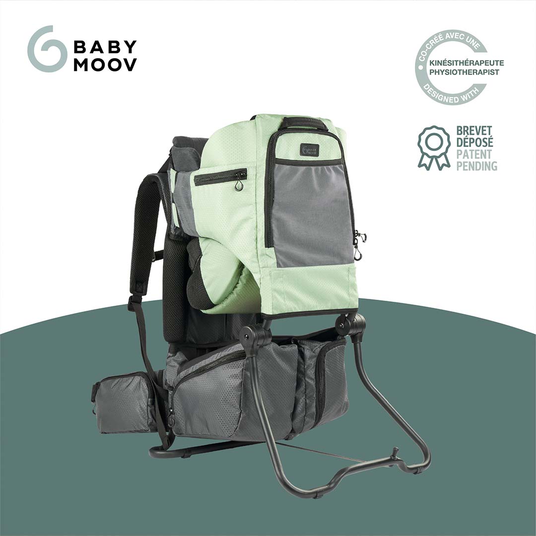  Babymoov Moov & Hike Baby Carrier - Sage Green、mySite、merchandisen