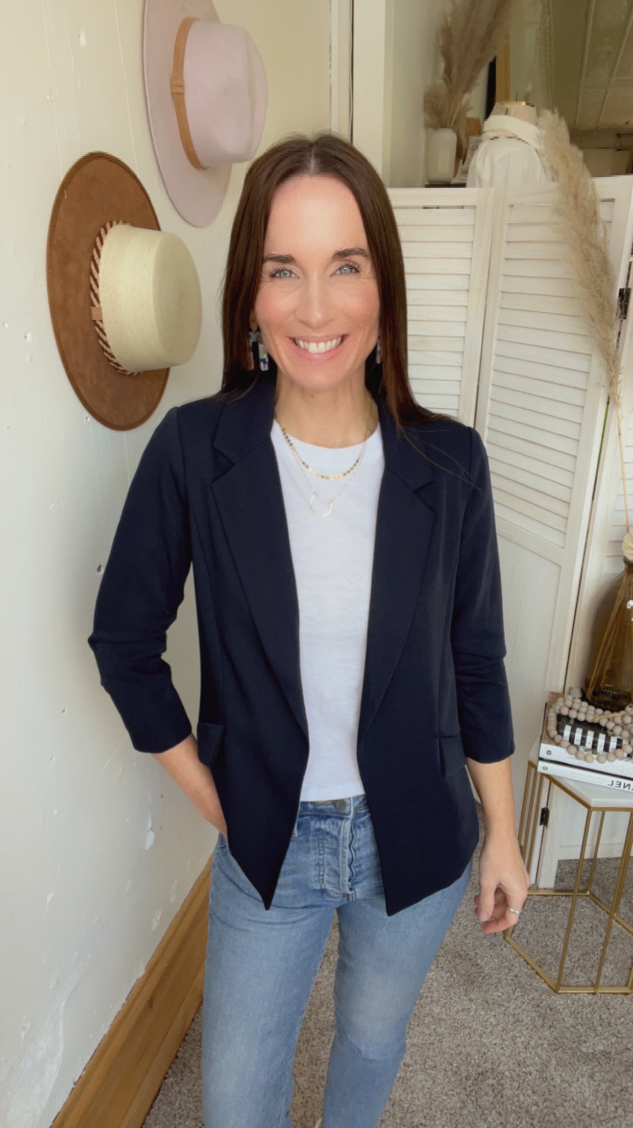 Amanda’s Navy Blazer、mySite、garagedoors4me