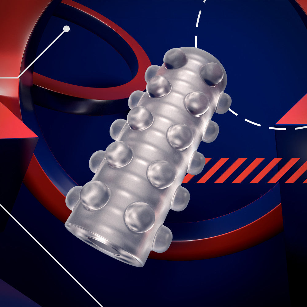 Rize! By Blush® | Swich - Glow in the Dark Self-Lubricating Stroker - Clear、mySite、bottomscart