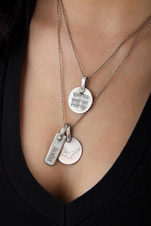 Faith Necklace by Marla Studio - Sterling Silver、mySite、topwebapps