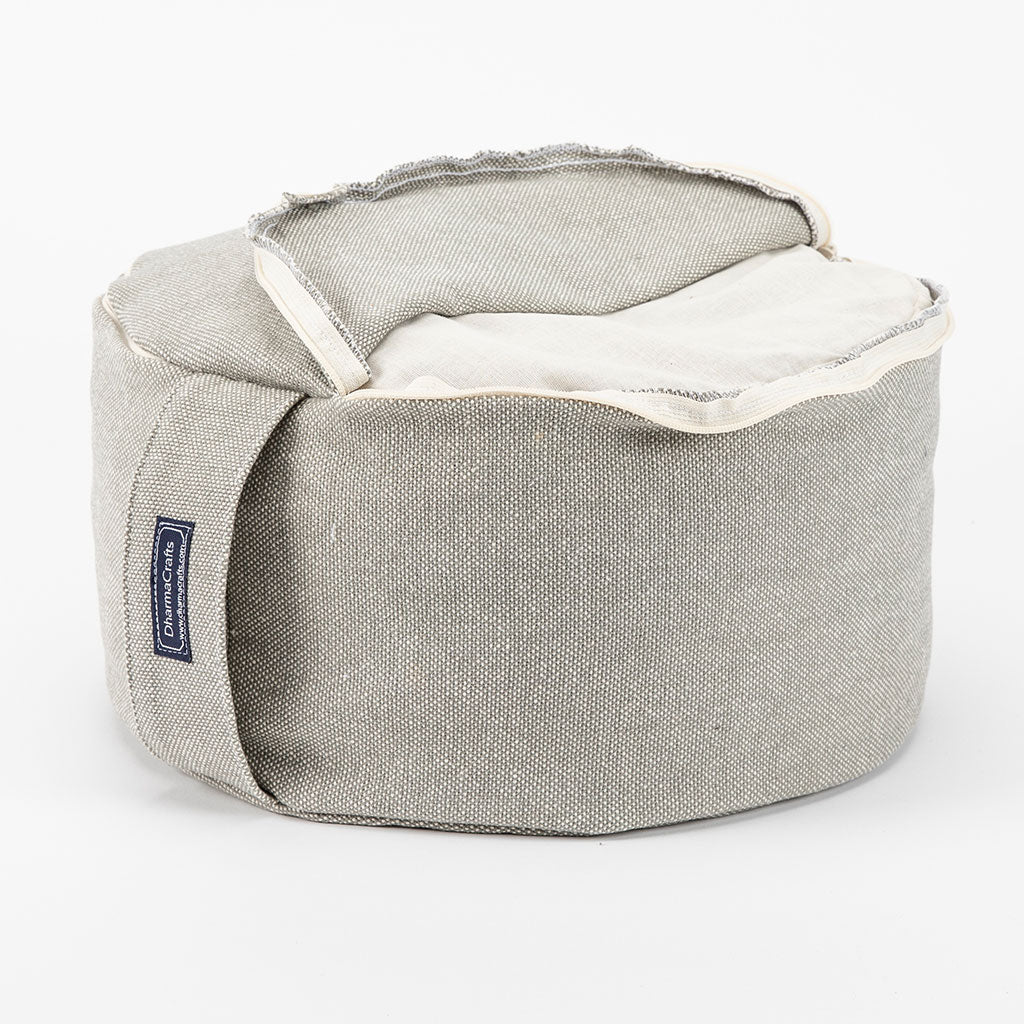 Storm Gray Buckwheat Hull Zafu - COVER ONLY、mySite、topwebapps
