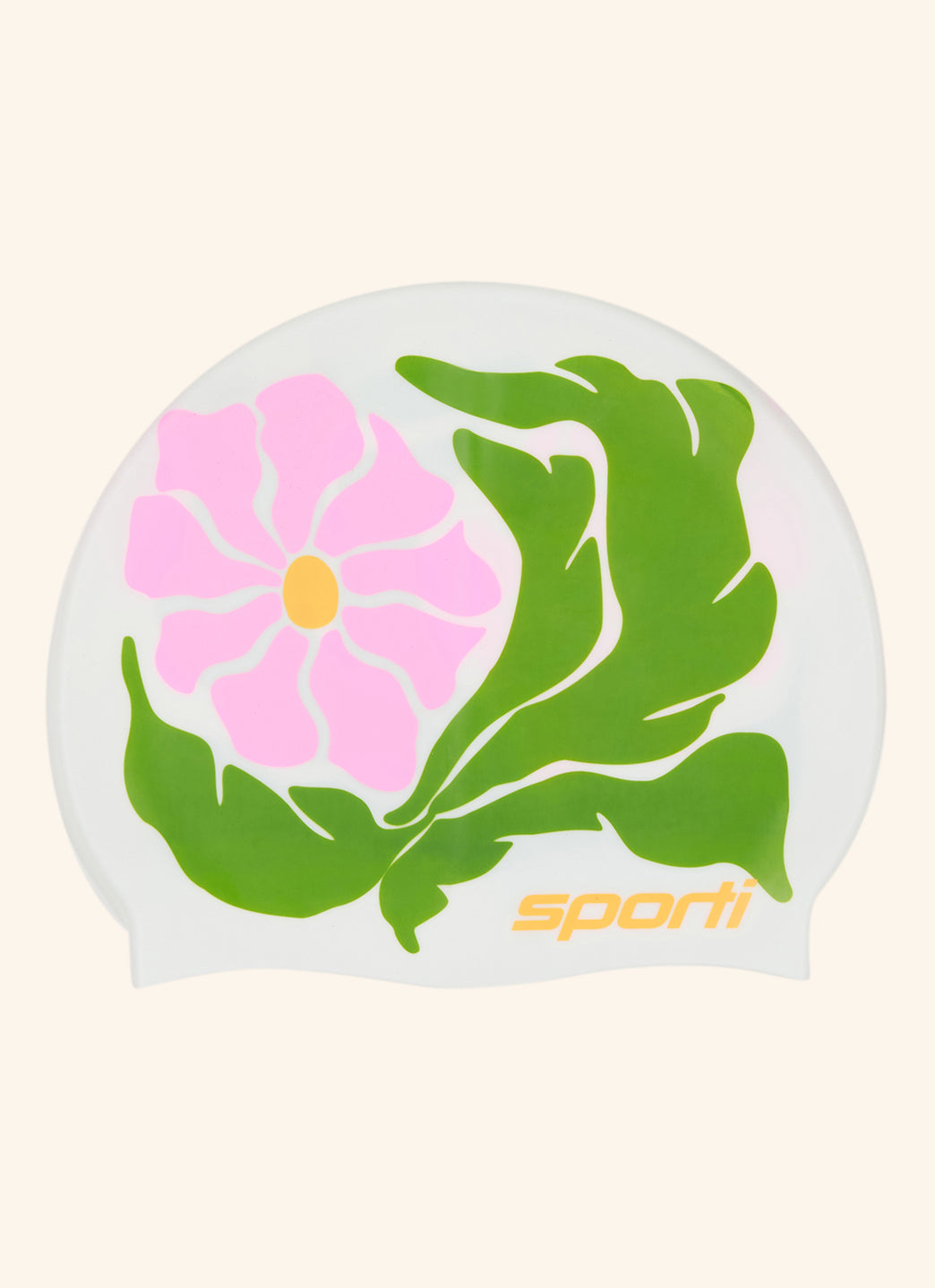 Sporti Vivid Flora Silicone Swim Cap、mySite、noshort