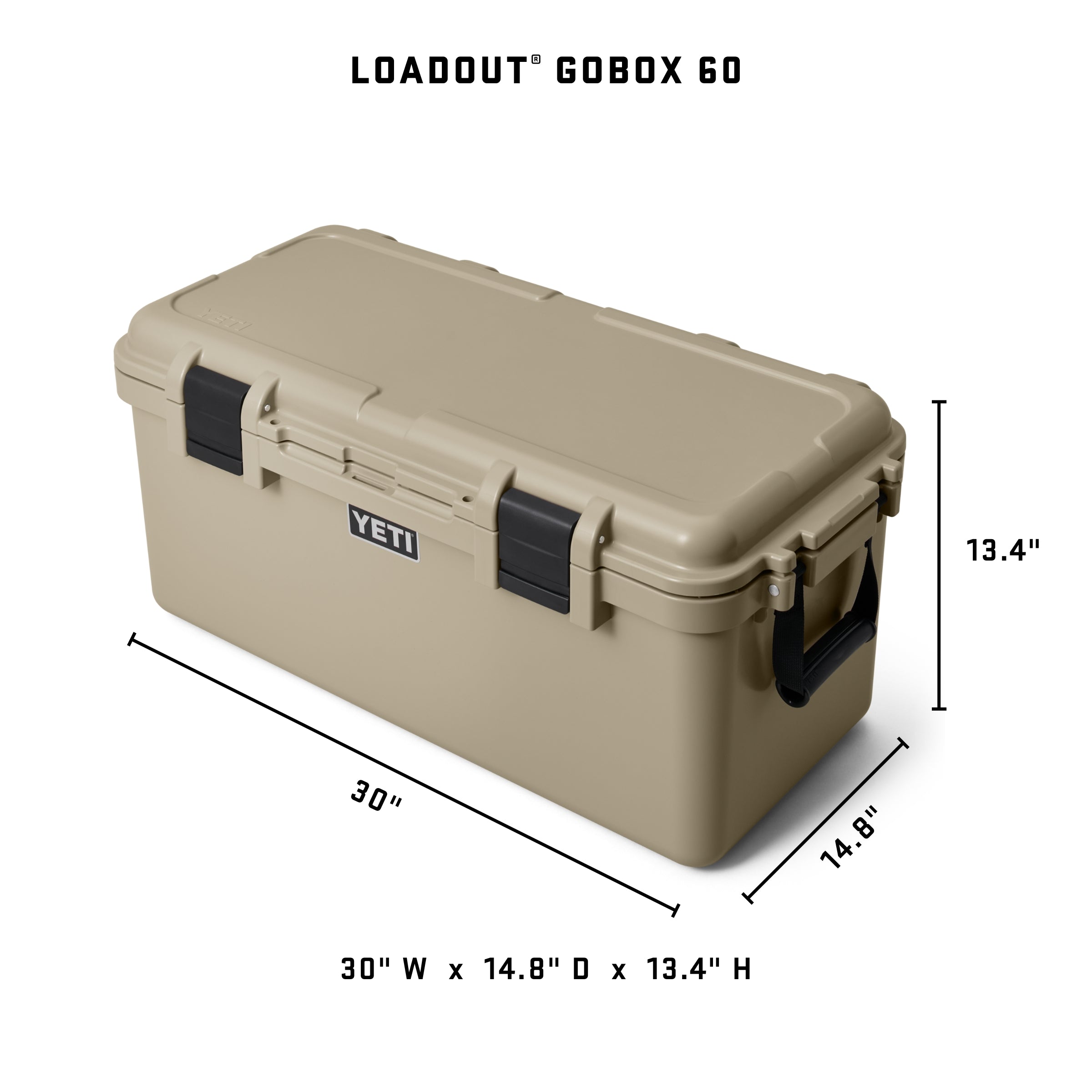 YETI LoadOut GoBox 60 - Gear Case、mySite、noshort