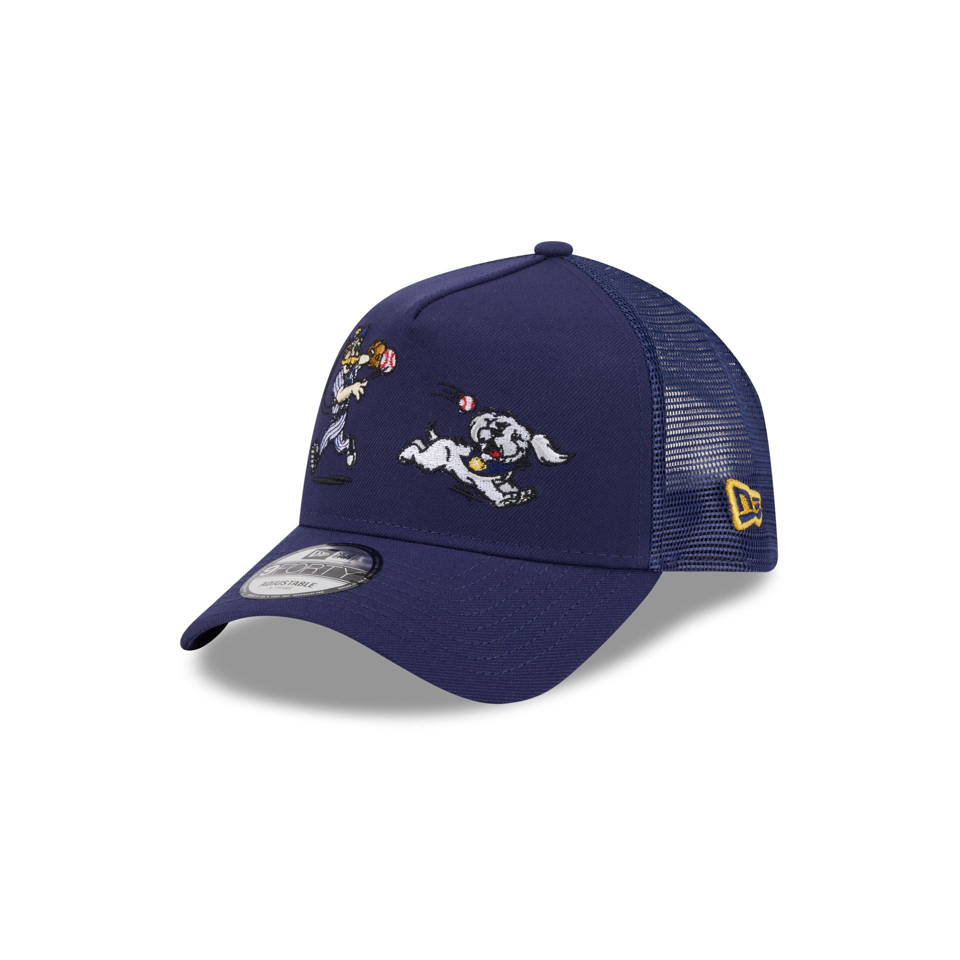Milwaukee Brewers Generation Mascots 9FORTY A-Frame Trucker Hat、mySite、vikingsvslions