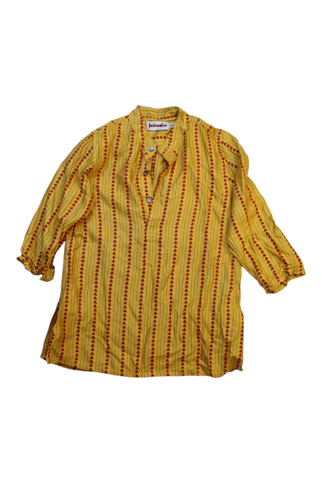 Fabindia Striped Tunic Top 3T、mySite、g9winljtr