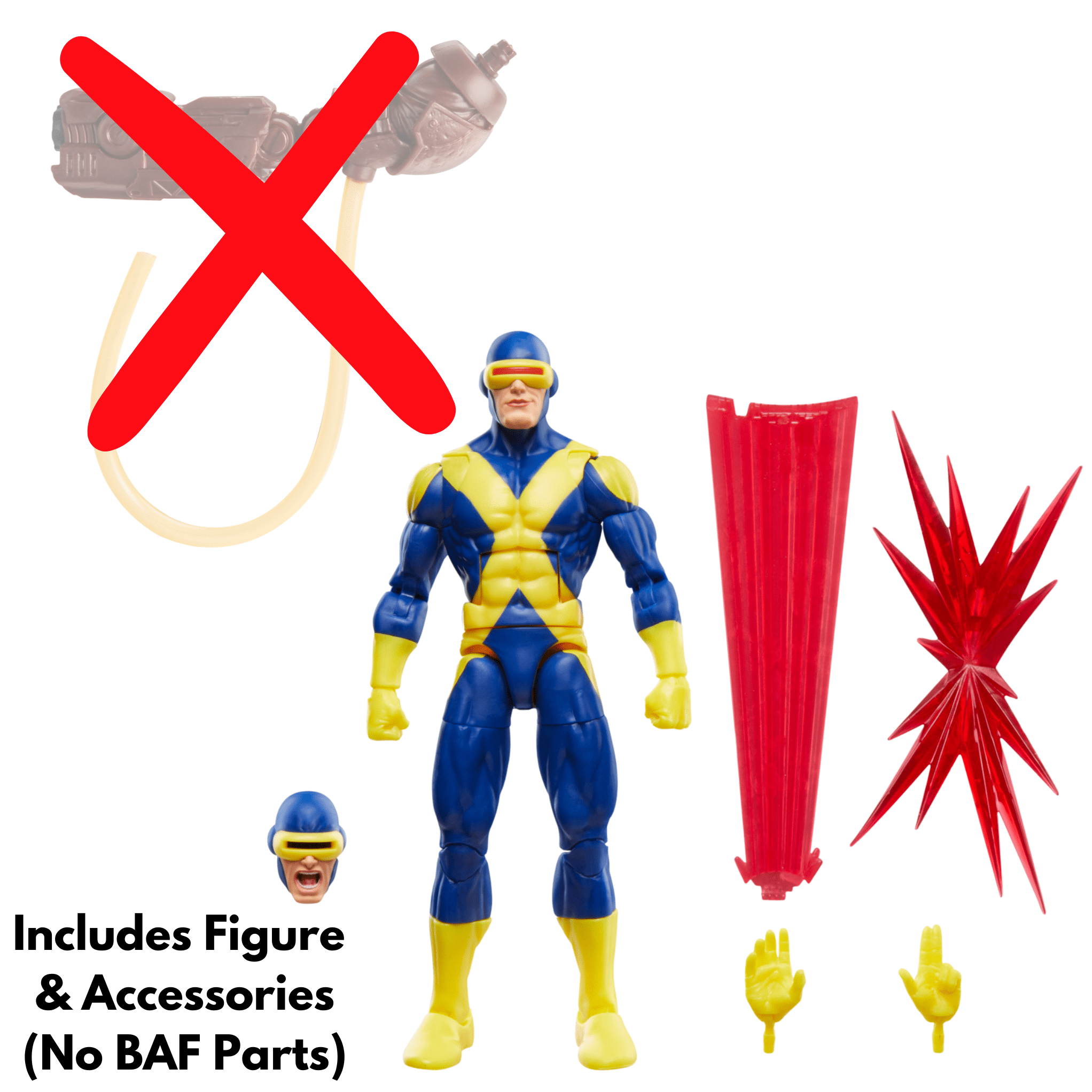 Marvel Legends Series X-Factor Cyclops LOOSE (No BAF Parts)、mySite、hgirdovlk