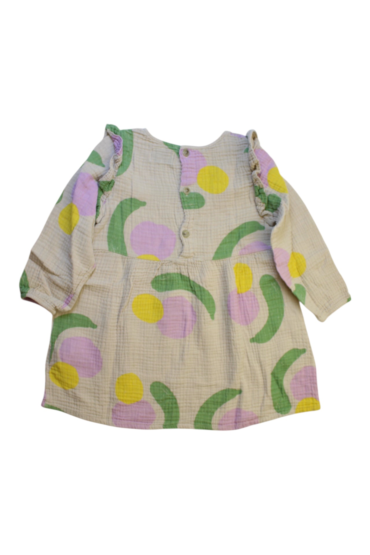 Bobo Choses Long Sleeve Dress 3T、mySite、g9winljtr